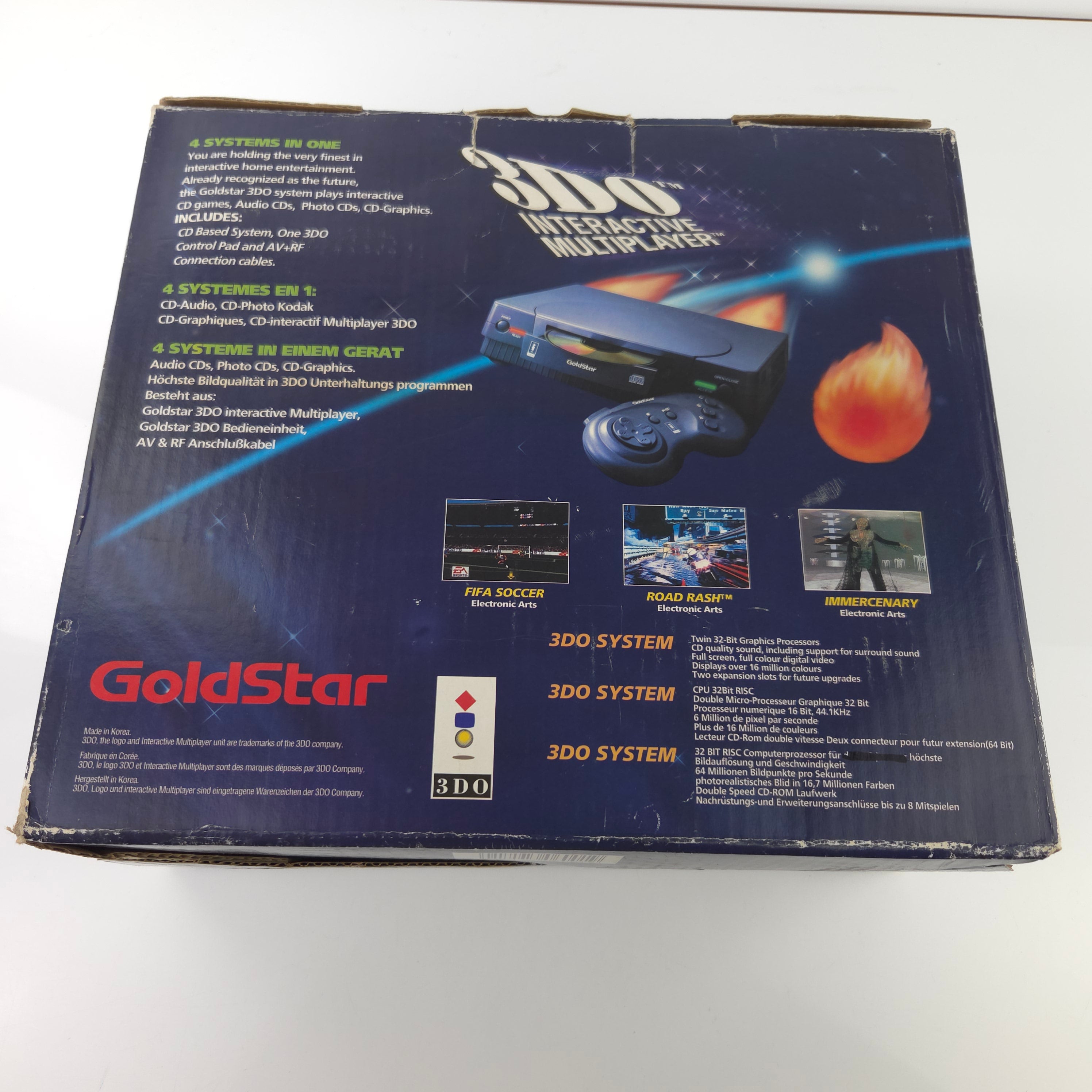 Panasonic 3DO Konsole Goldstar GDO202P OVP