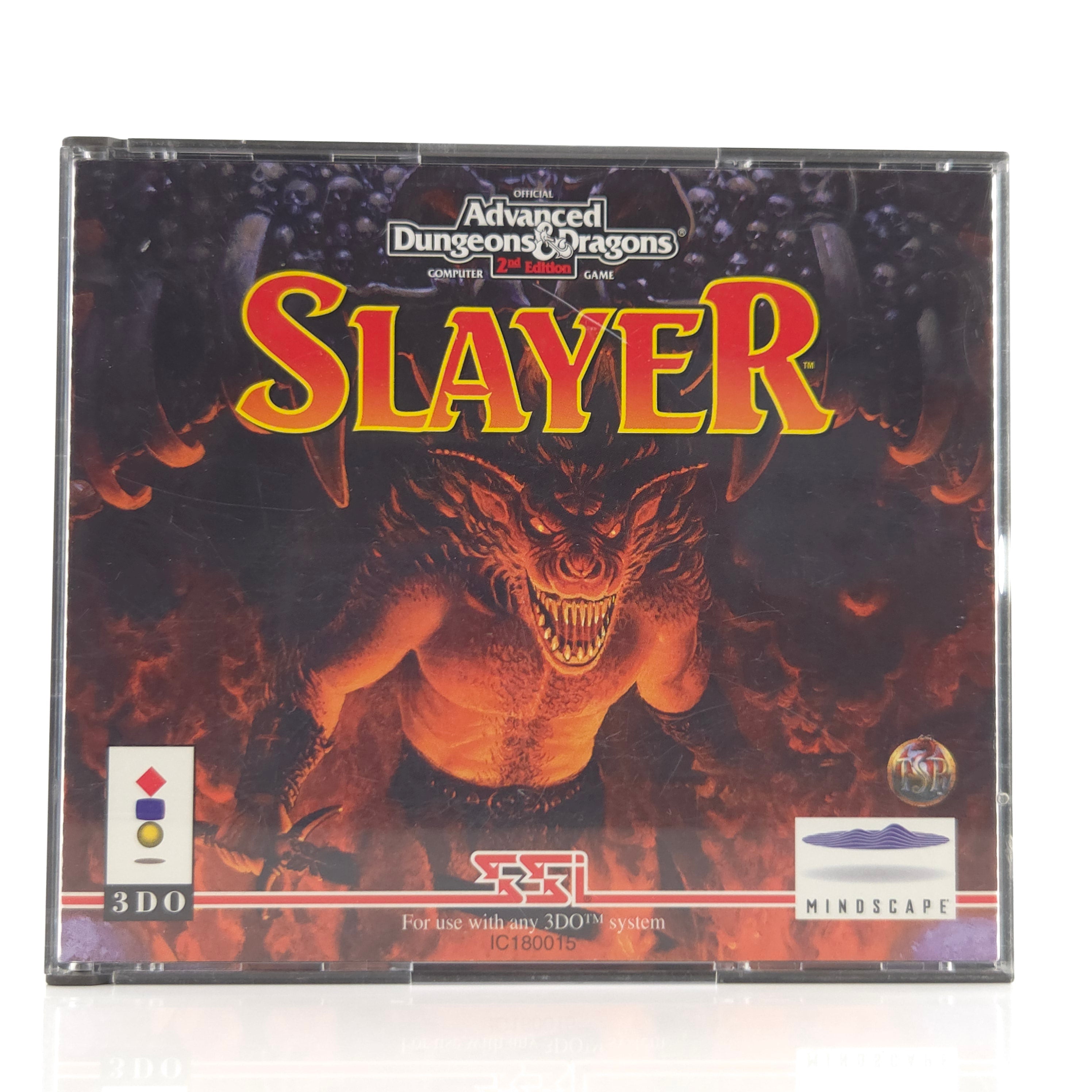 Panasonic 3DO Spiel Slayer OVP CD PAL Advanced D&D