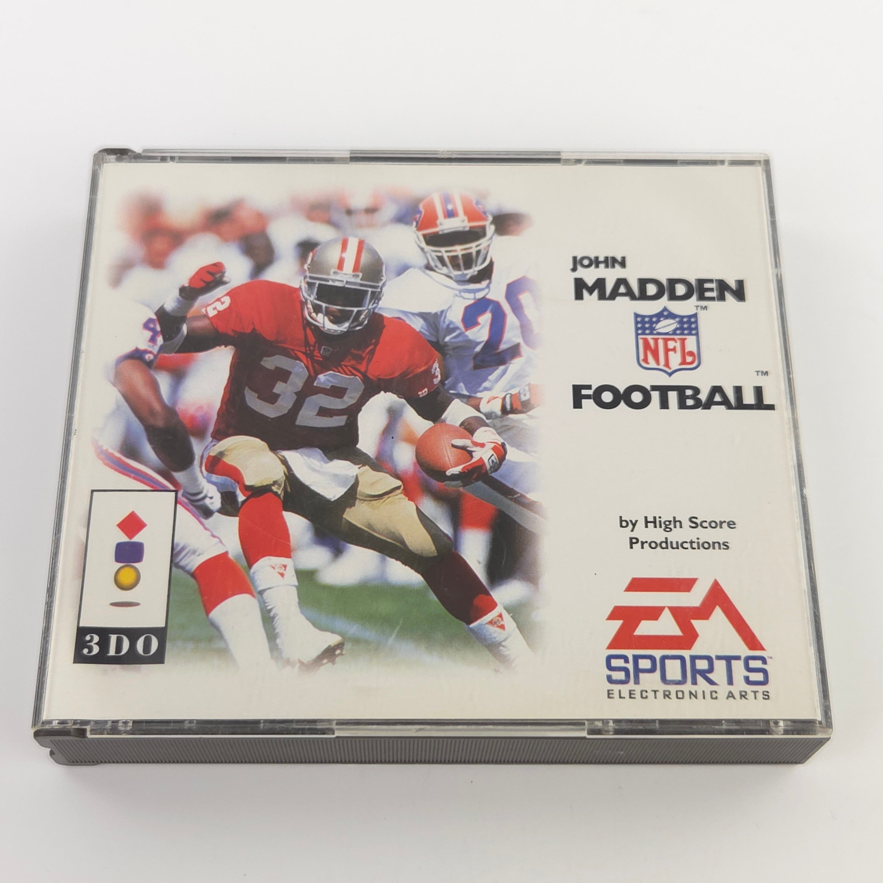 Panasonic 3DO Spiel John Madden NFL Football OVP PAL