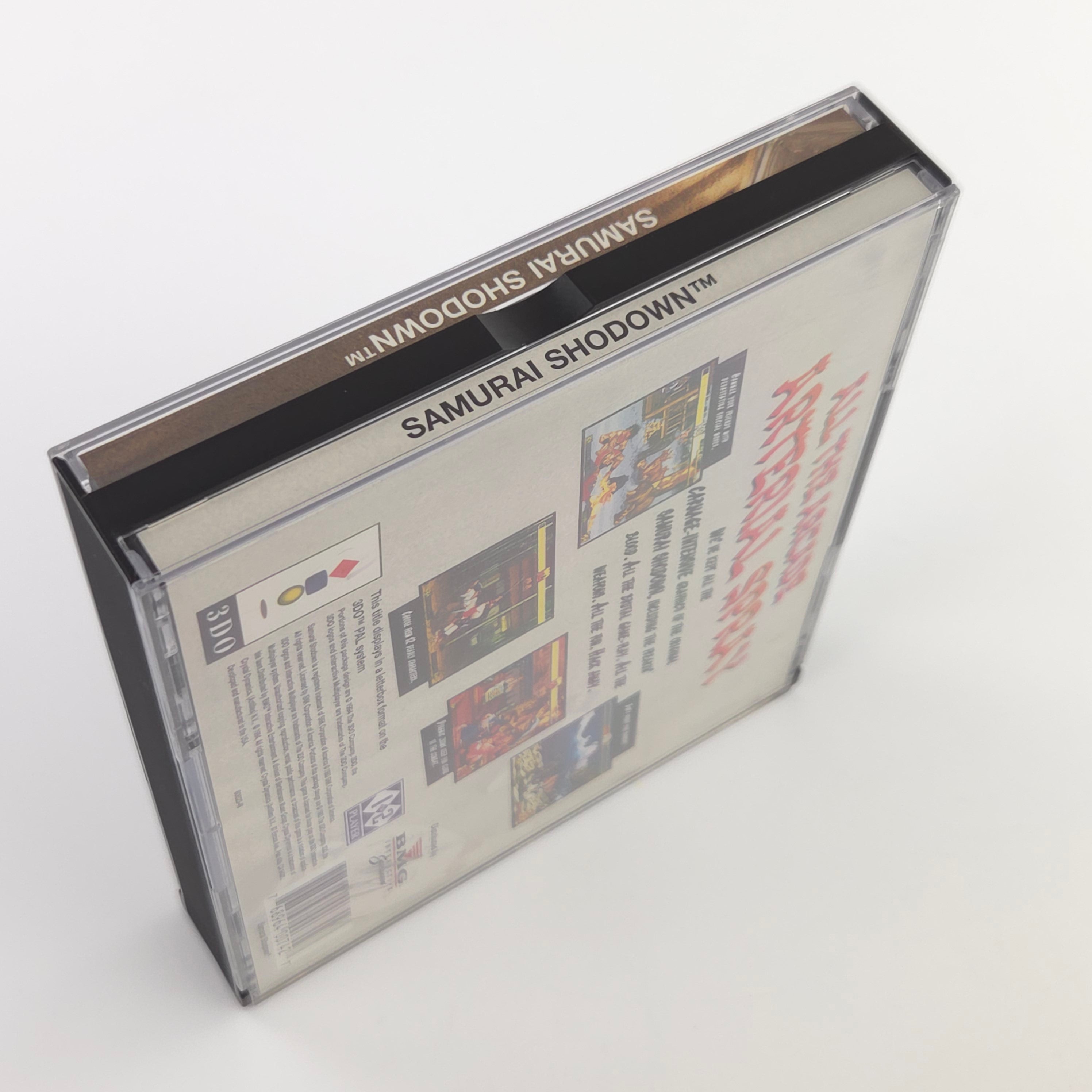 Panasonic 3DO Spiel Samurai Shodown OVP CD PAL Crystal