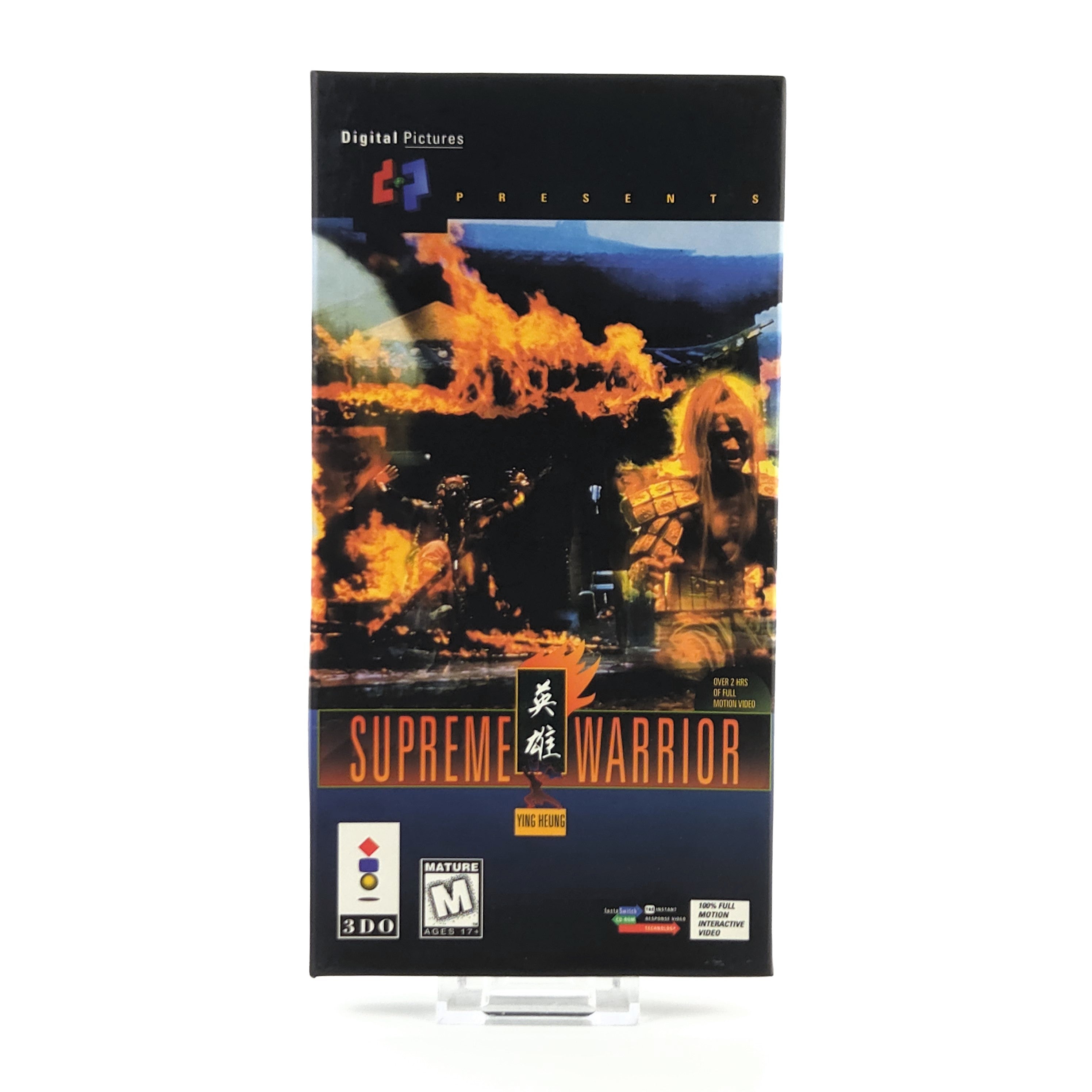 Panasonic 3DO Spiel Supreme Warrior OVP USA