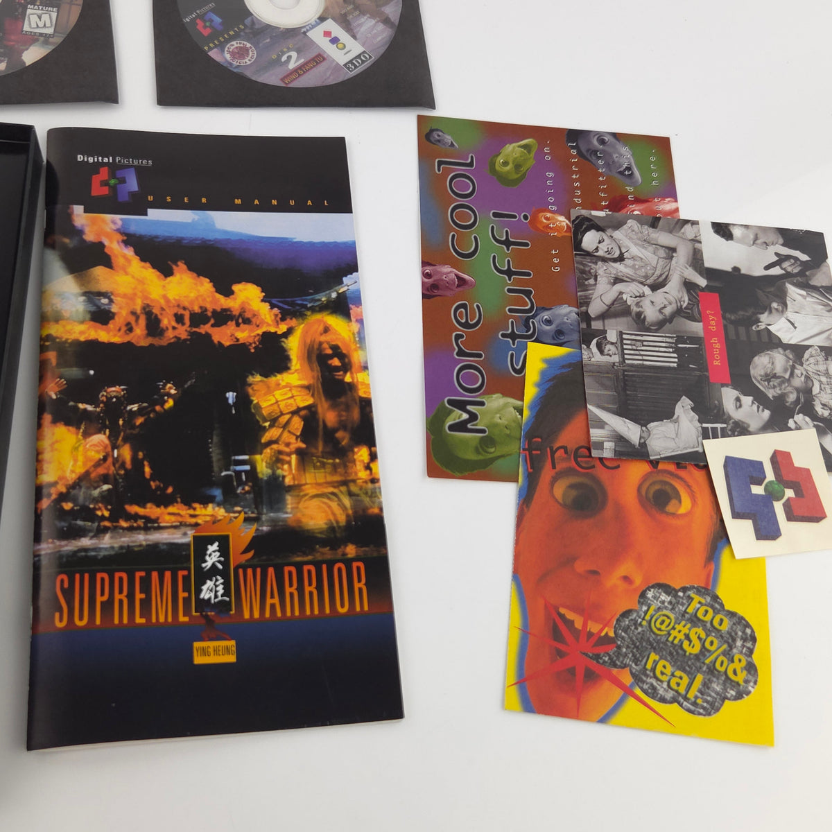 Panasonic 3DO Spiel Supreme Warrior OVP USA