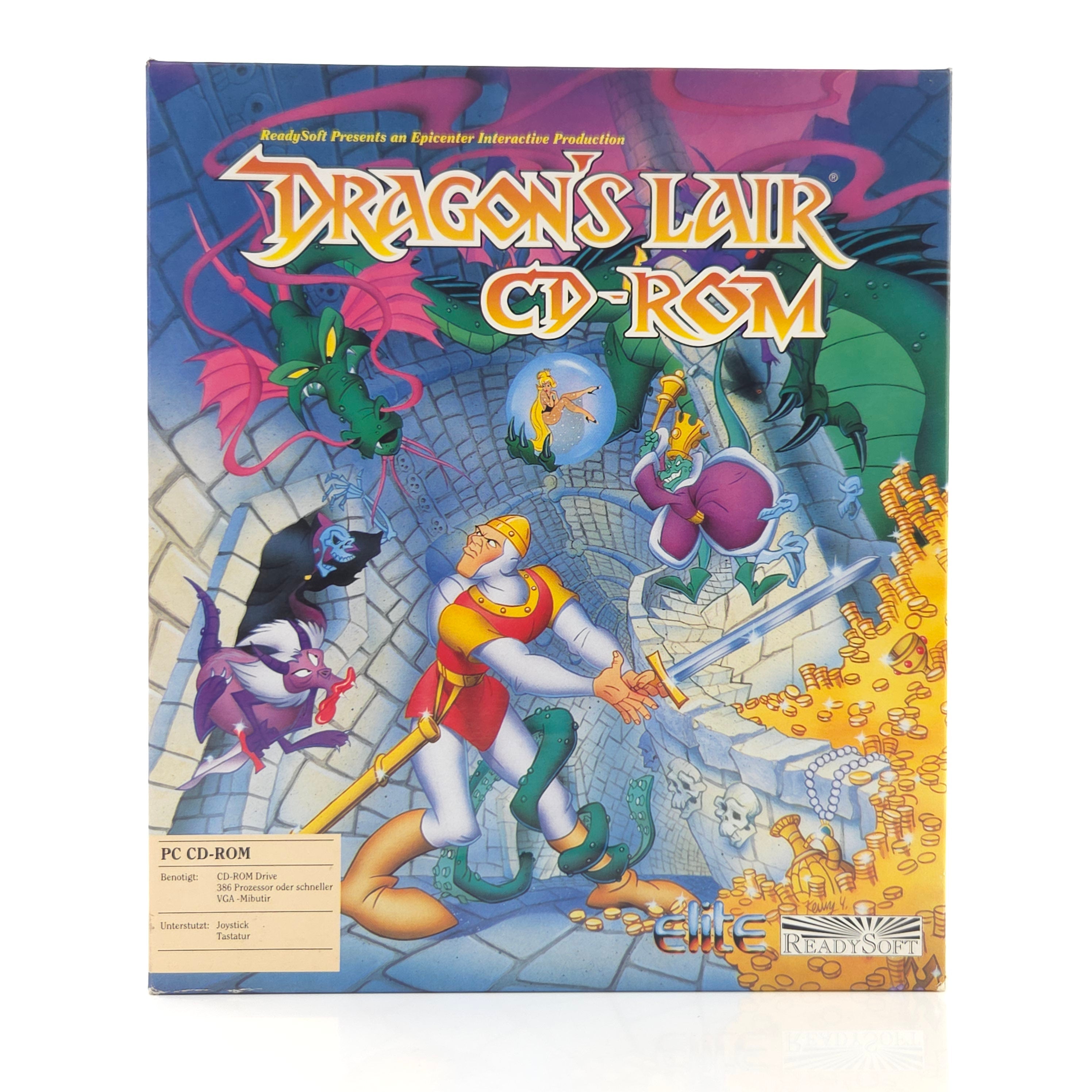 PC CD ROM Spiel Dragons Lair OVP 1993