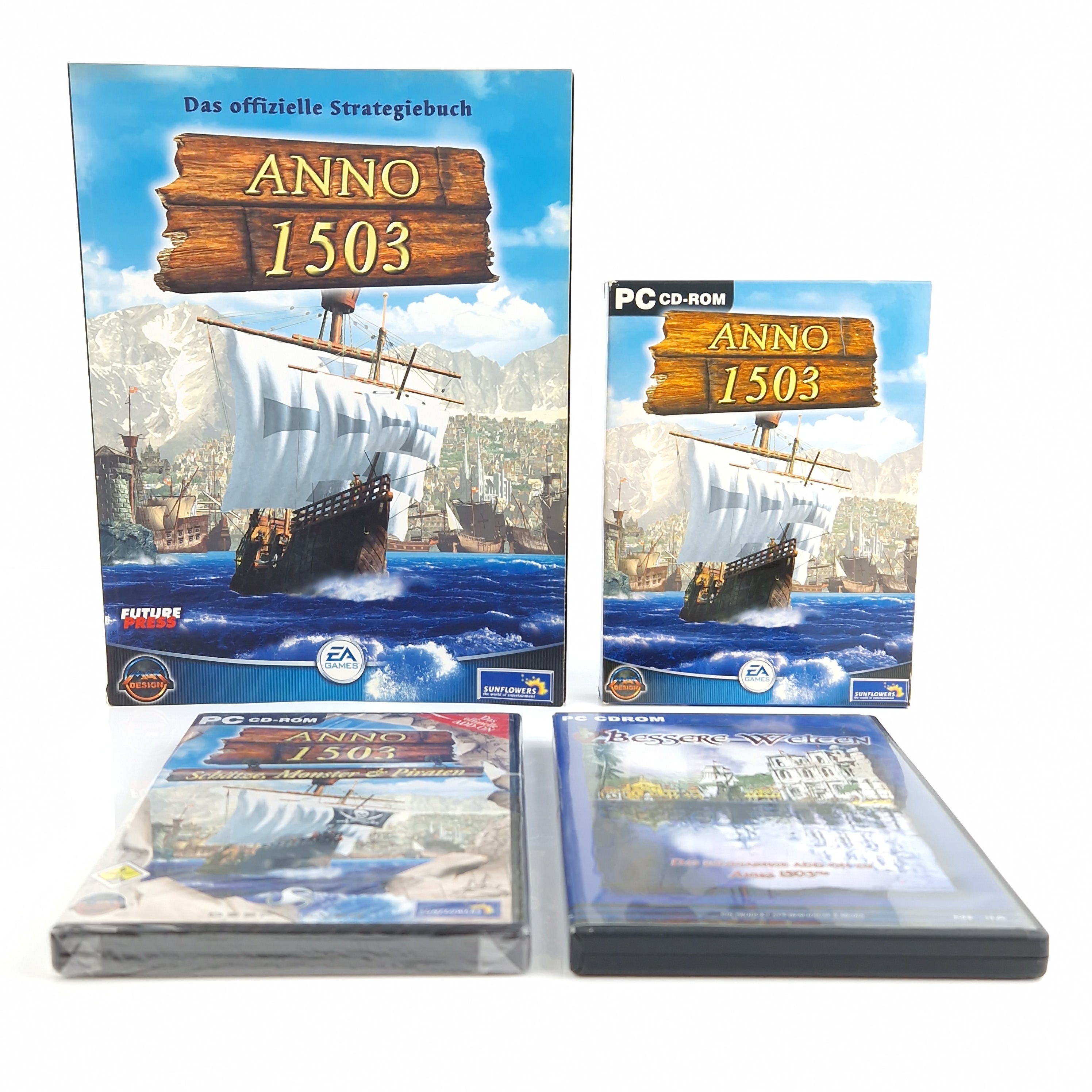 PC Spiel – Anno 1503 plus Future Press Strategiebuch