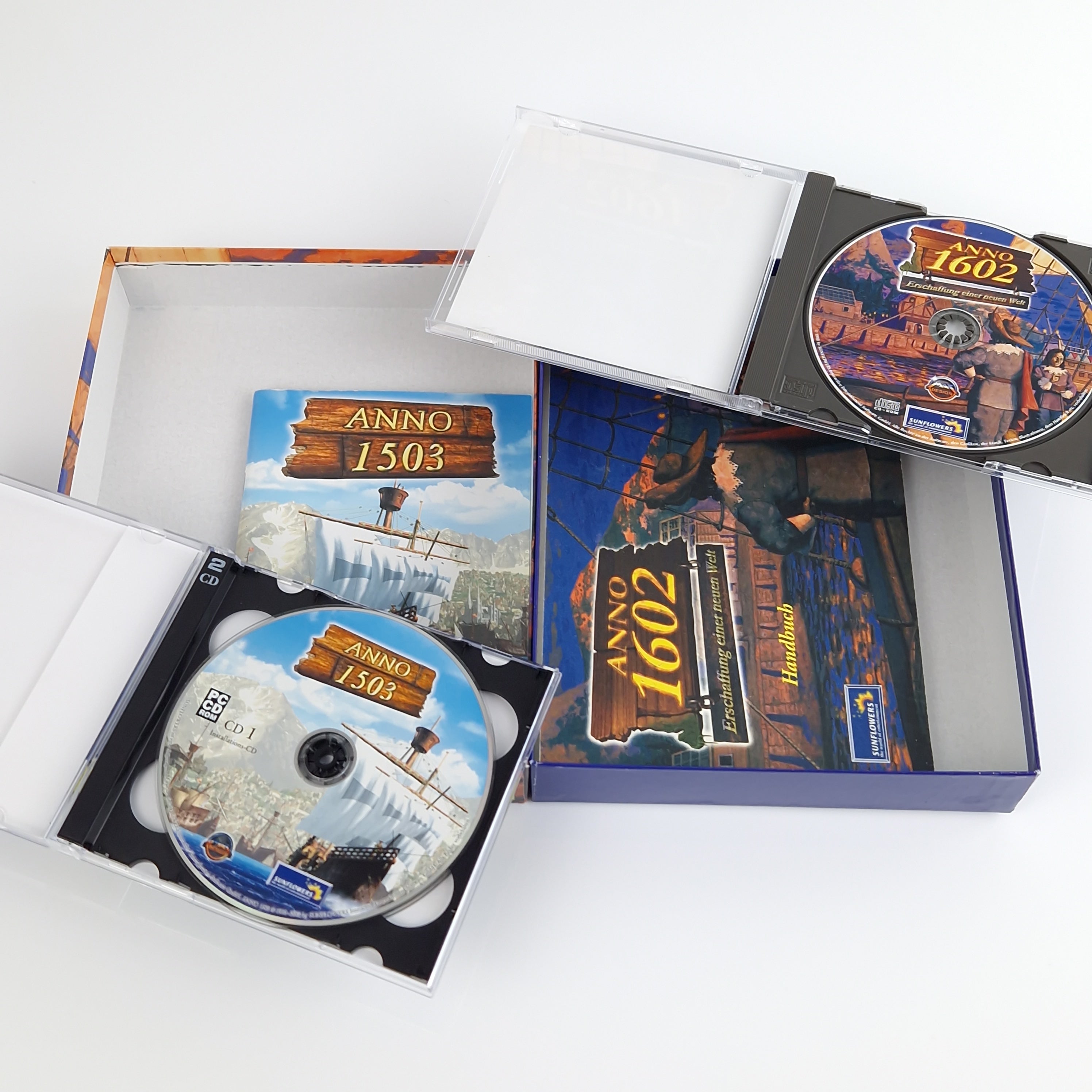 PC Spiel – Anno 1602 und 1503 Big Box OVP PAL