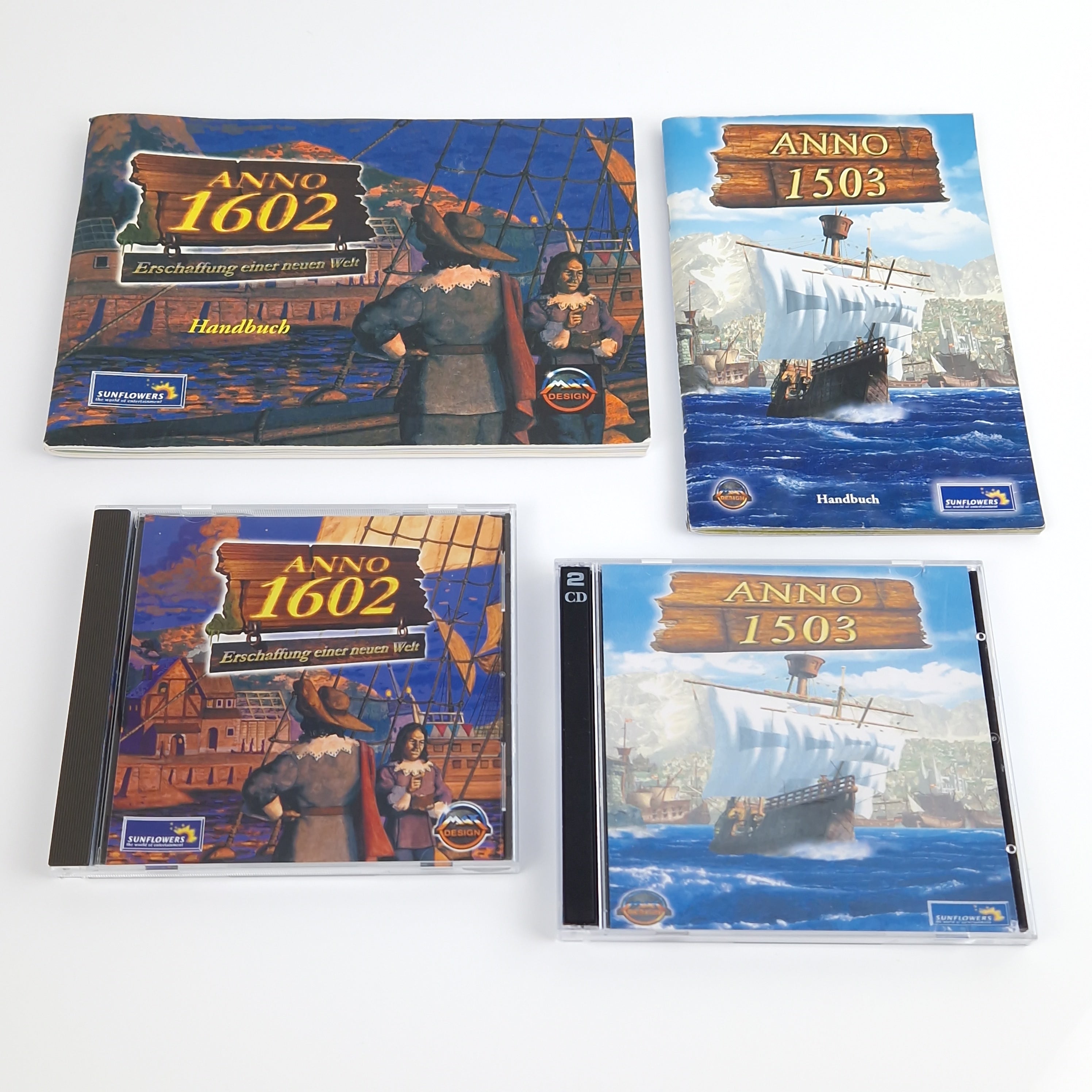 PC Spiel – Anno 1602 und 1503 Big Box OVP PAL