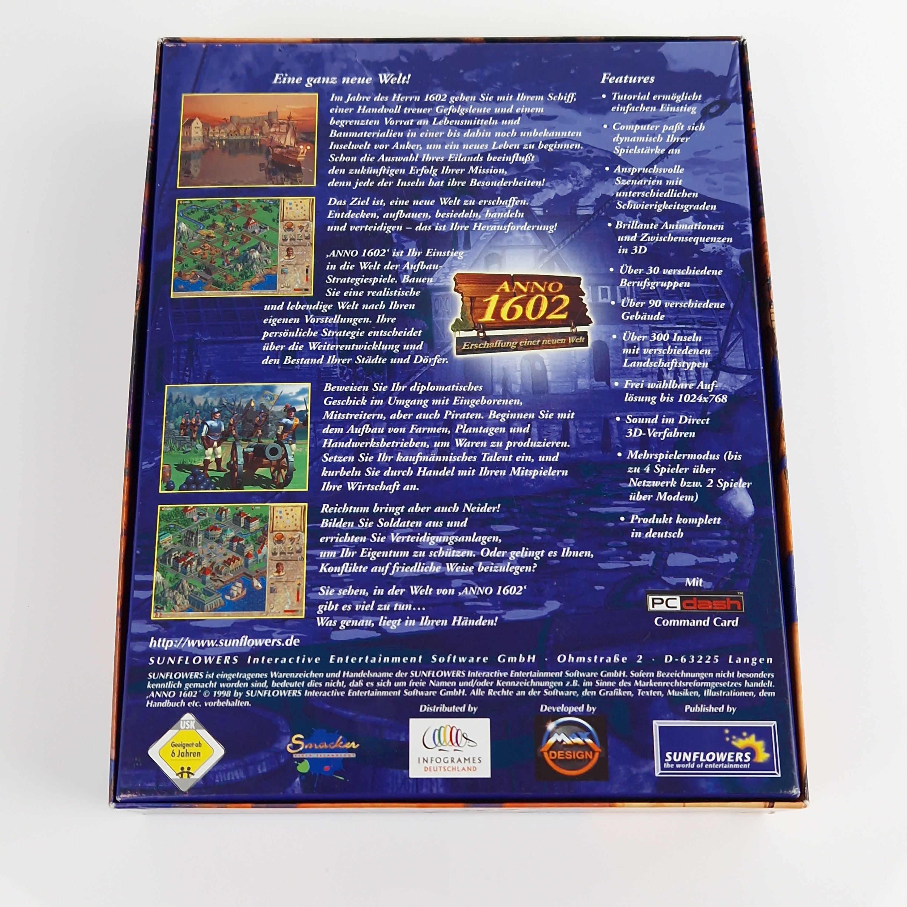 PC Spiel – Anno 1602 und 1503 Big Box OVP PAL