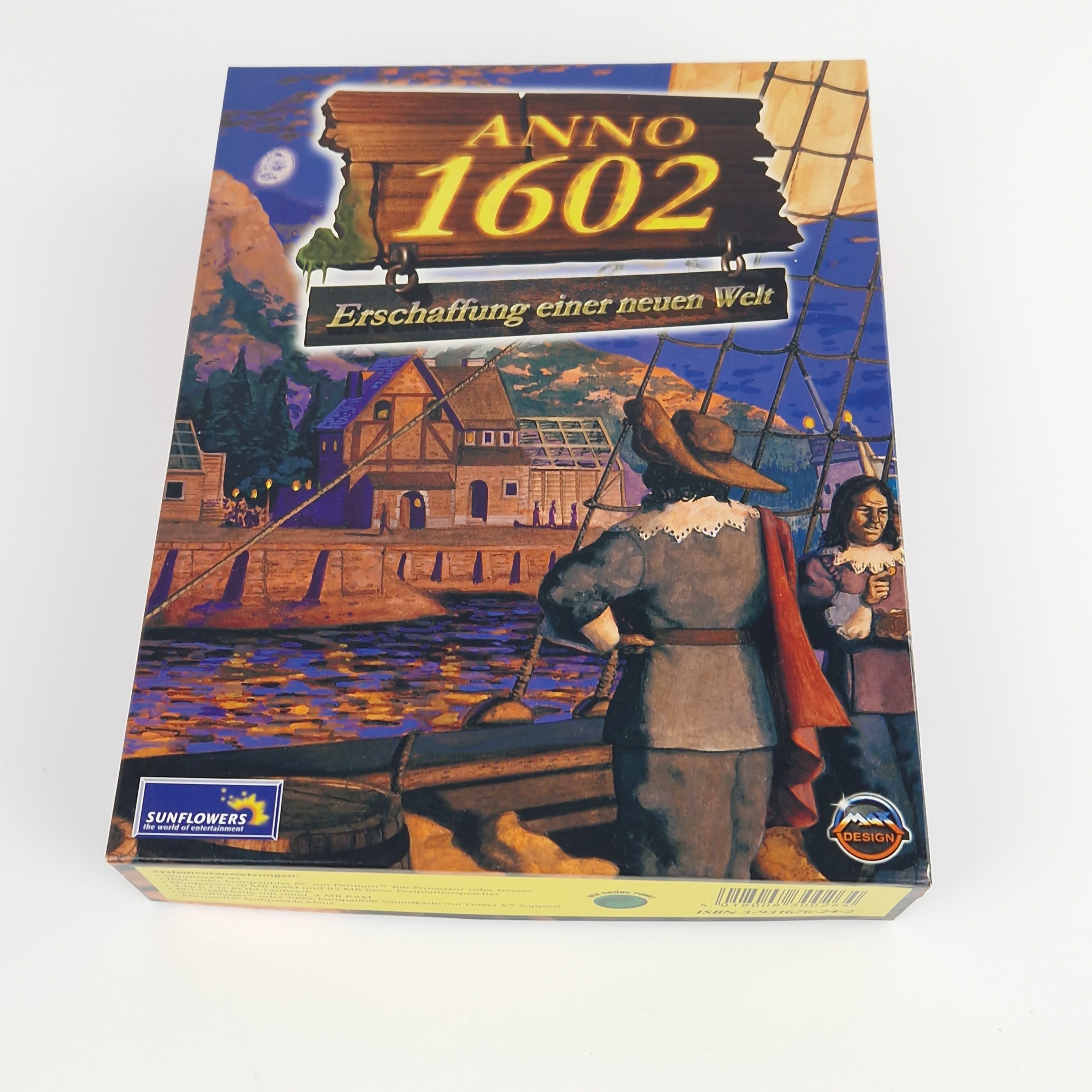 PC Spiel – ANNO 1602 Big Box OVP mit Buch Guide