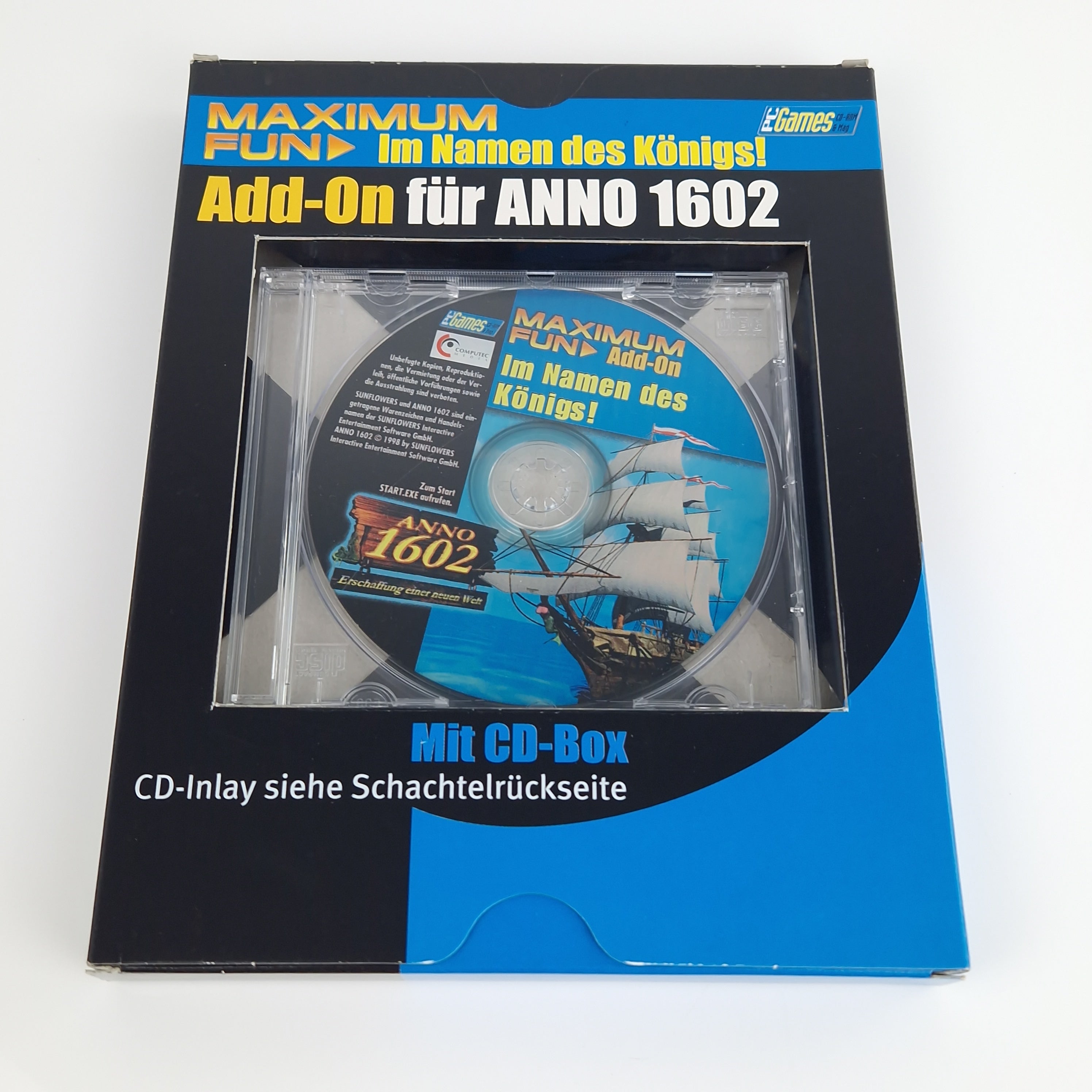 PC Spiel – ANNO 1602 Big Box OVP mit Buch Guide