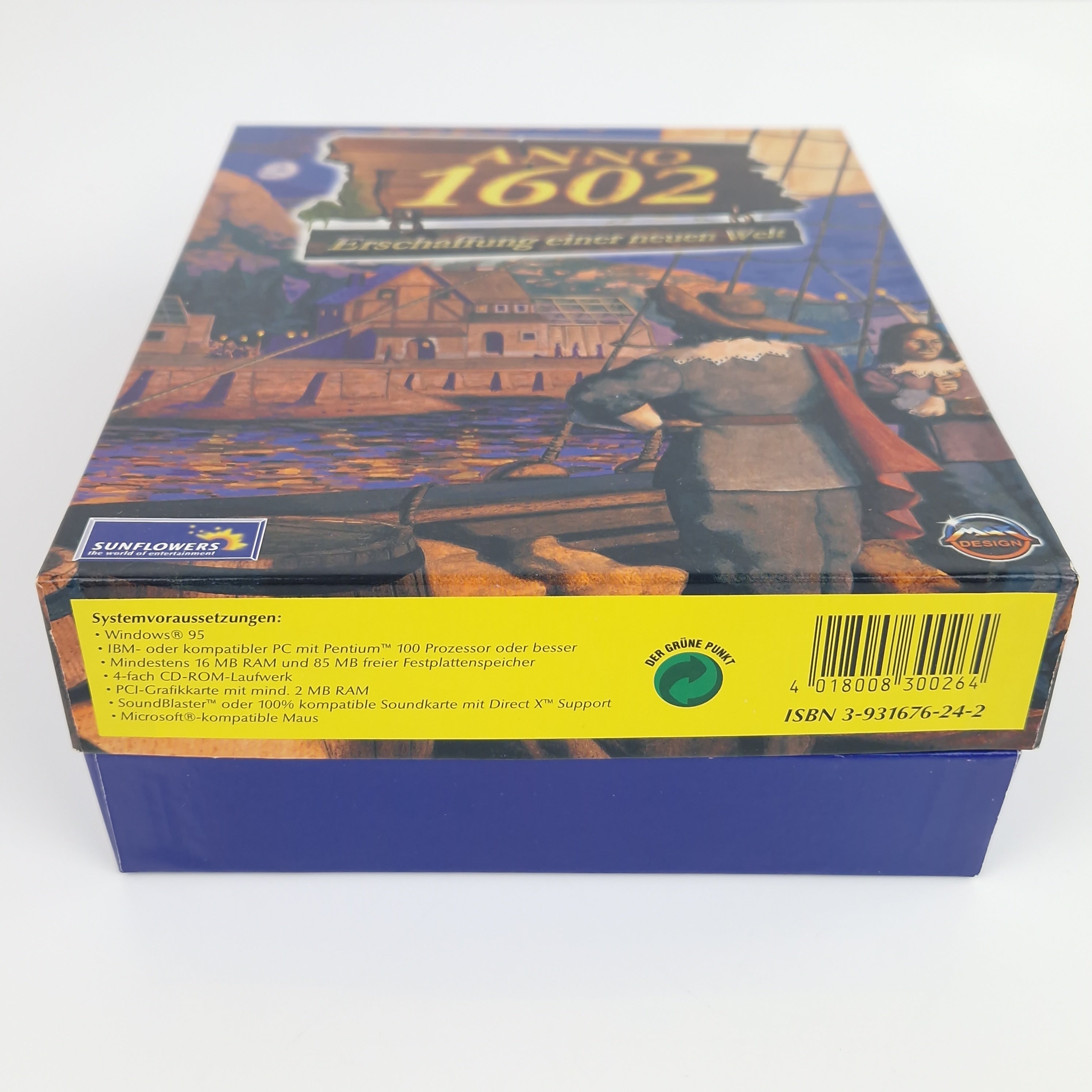 PC Spiel – ANNO 1602 Big Box OVP mit Buch Guide