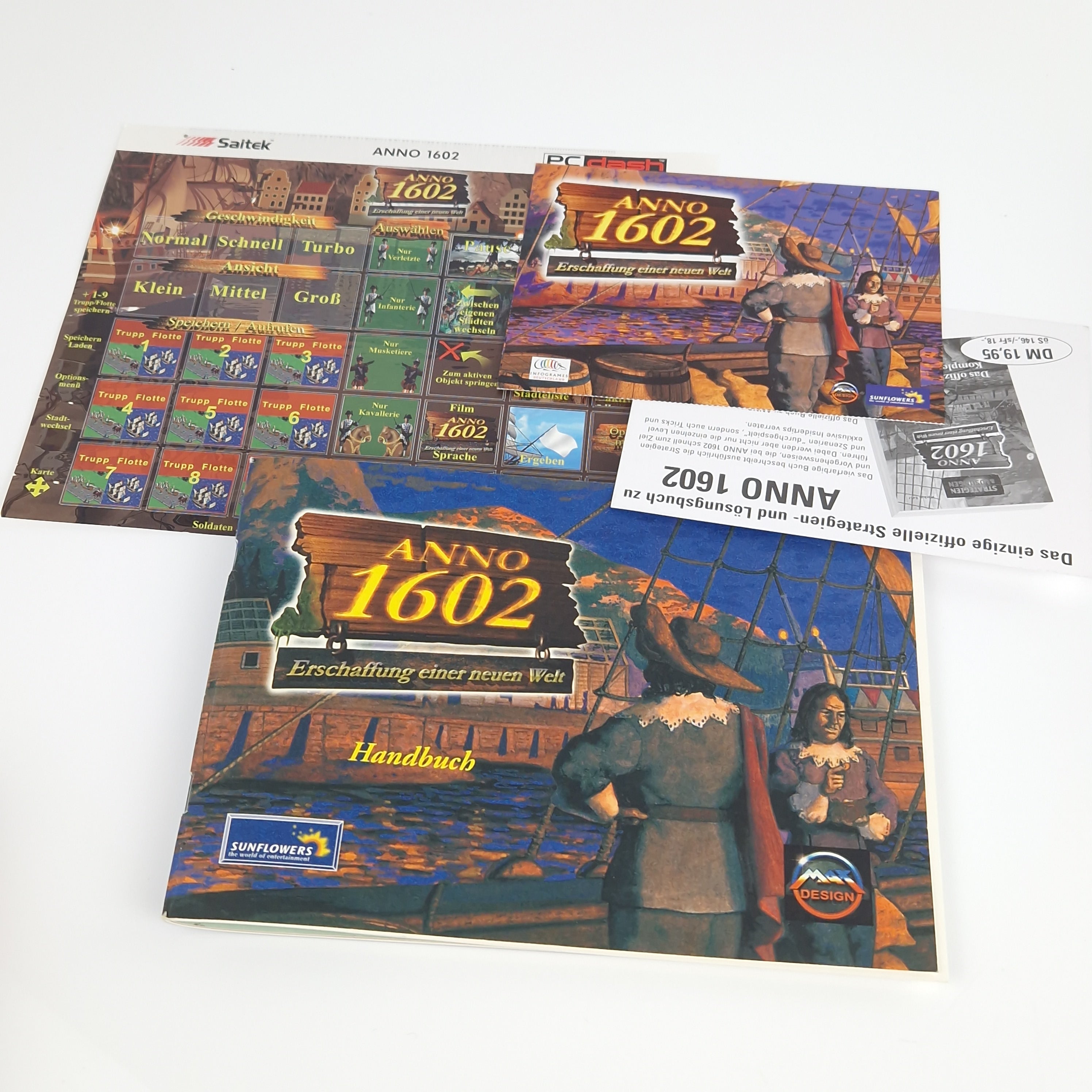 PC Spiel – ANNO 1602 Big Box OVP mit Buch Guide