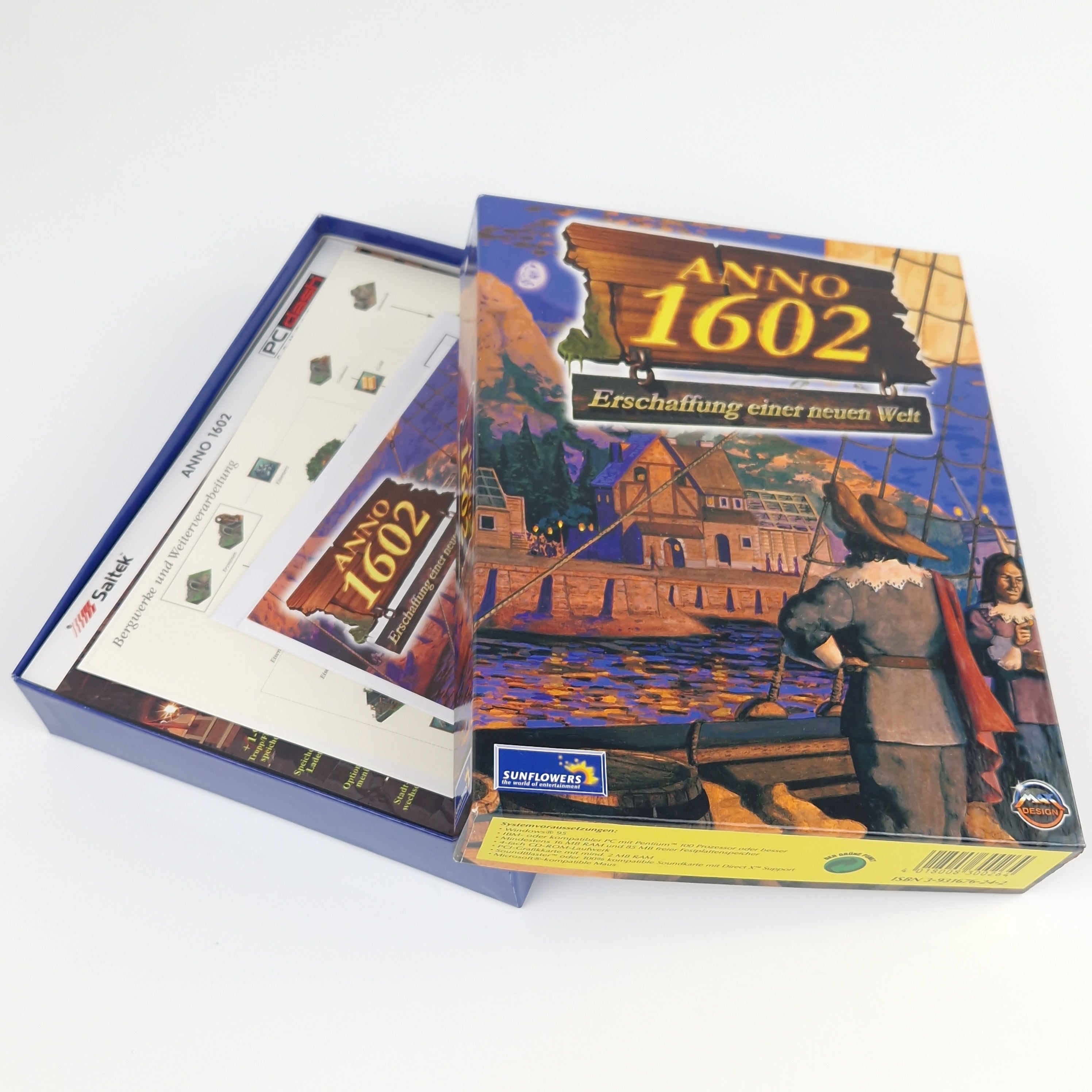 PC Spiel – Anno 1602 Big Box OVP mit Addon & Handbuch