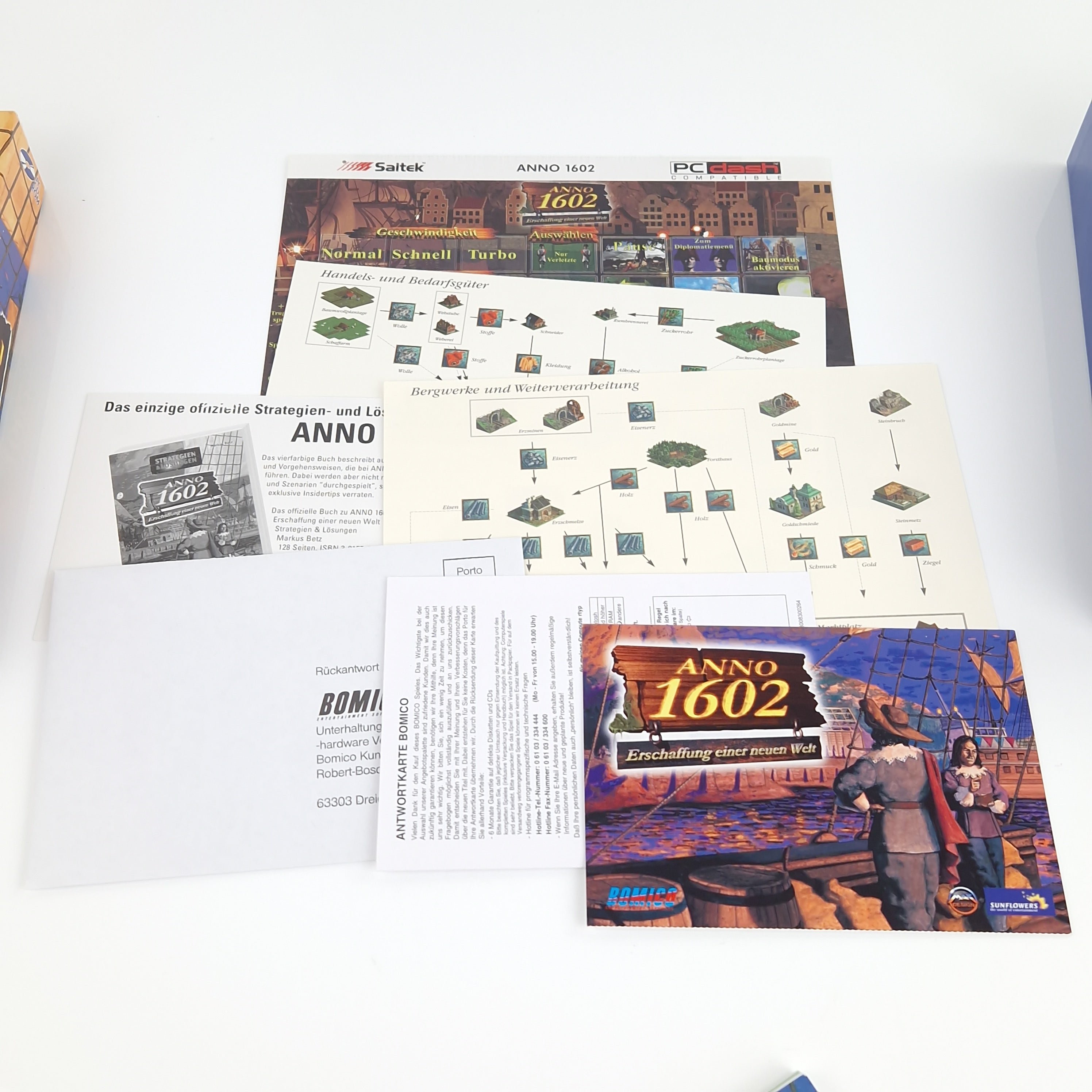 PC Spiel – Anno 1602 Big Box OVP mit Addon & Handbuch