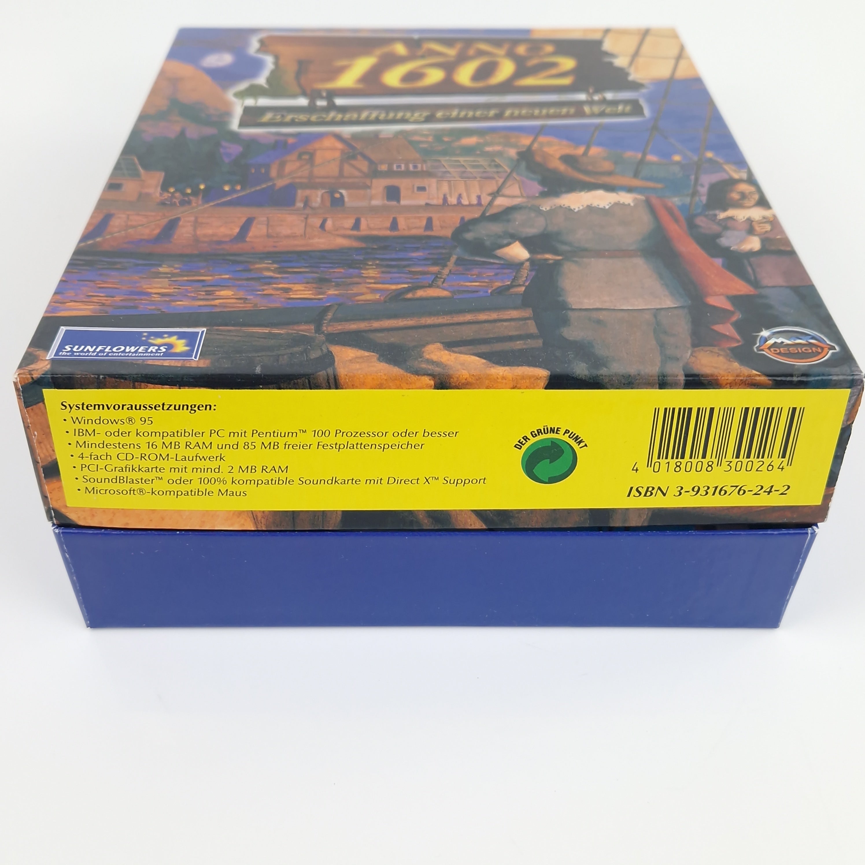 PC Spiel – Anno 1602 Big Box OVP mit Addon & Handbuch