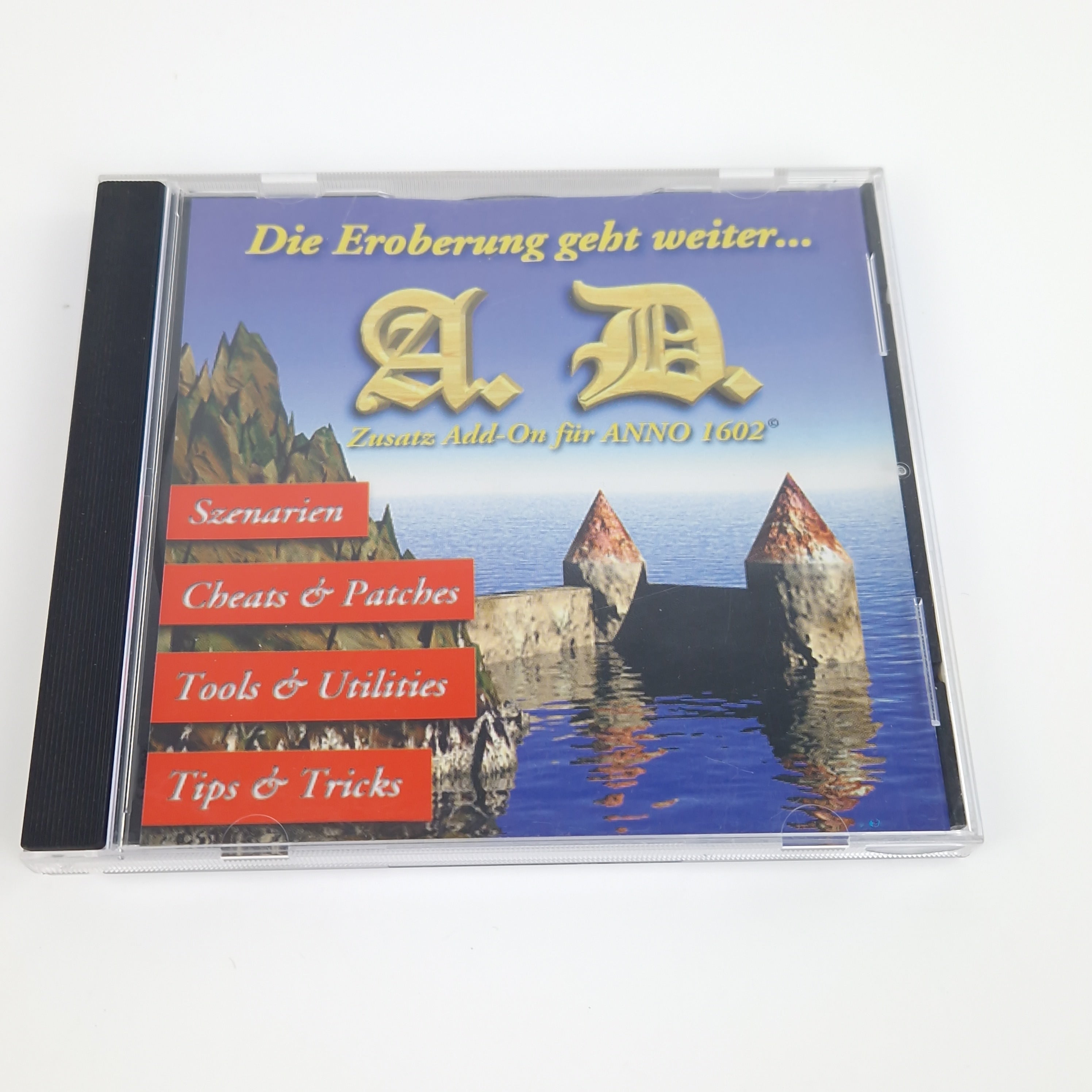 PC Spiel – Anno 1602 Big Box OVP mit Addon & Handbuch