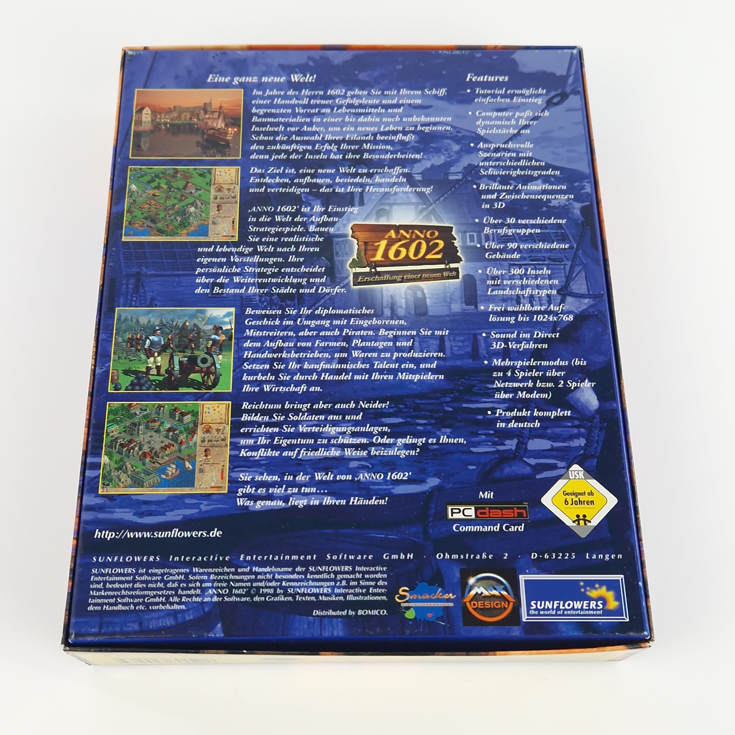 PC Spiel – Anno 1602 Big Box OVP mit Addon & Handbuch