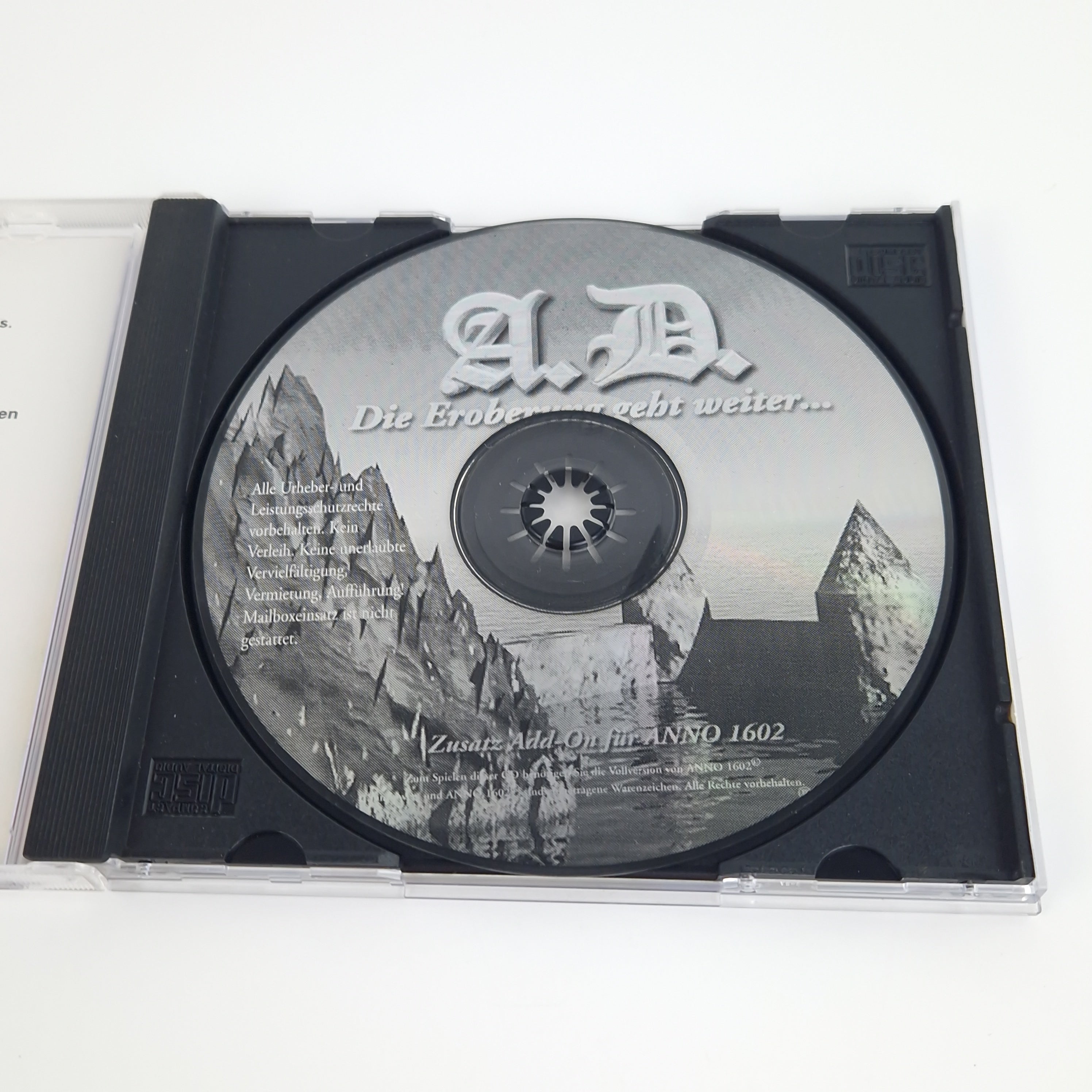 PC Spiel – Anno 1602 Big Box OVP mit Addon & Handbuch