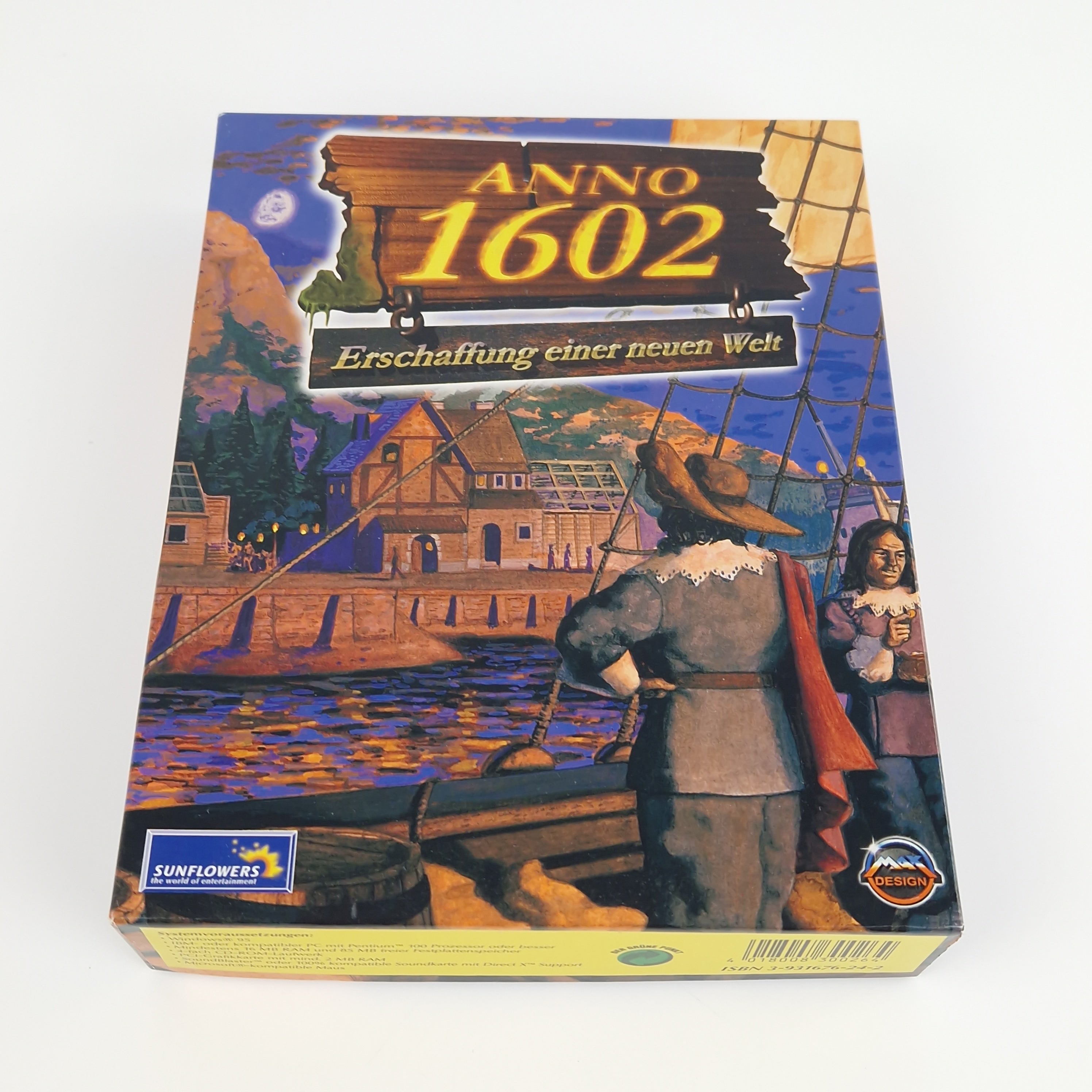 PC Spiel – Anno 1602 Big Box OVP mit Addon & Handbuch