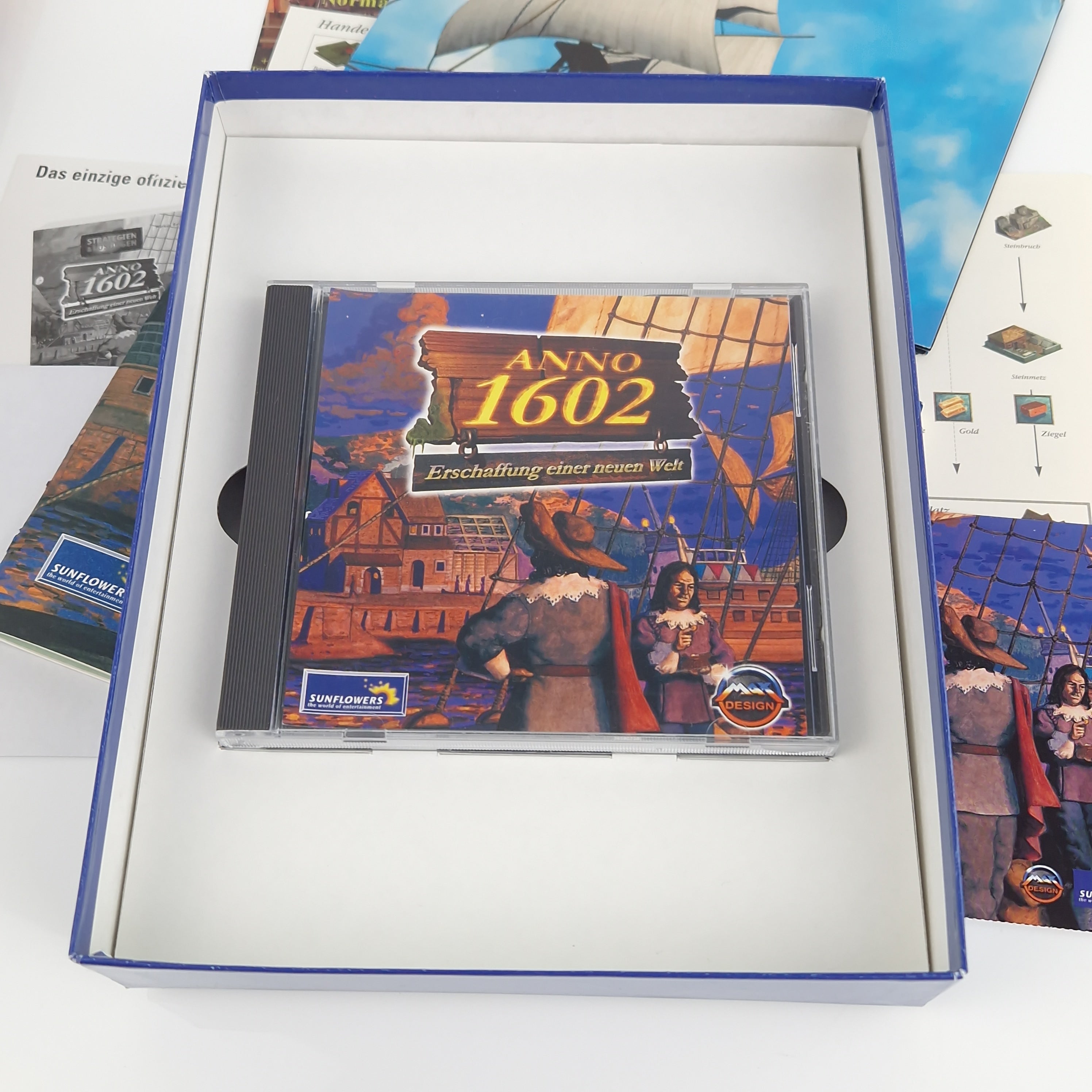 PC Spiel – Anno 1602 Big Box OVP mit Addon & Handbuch