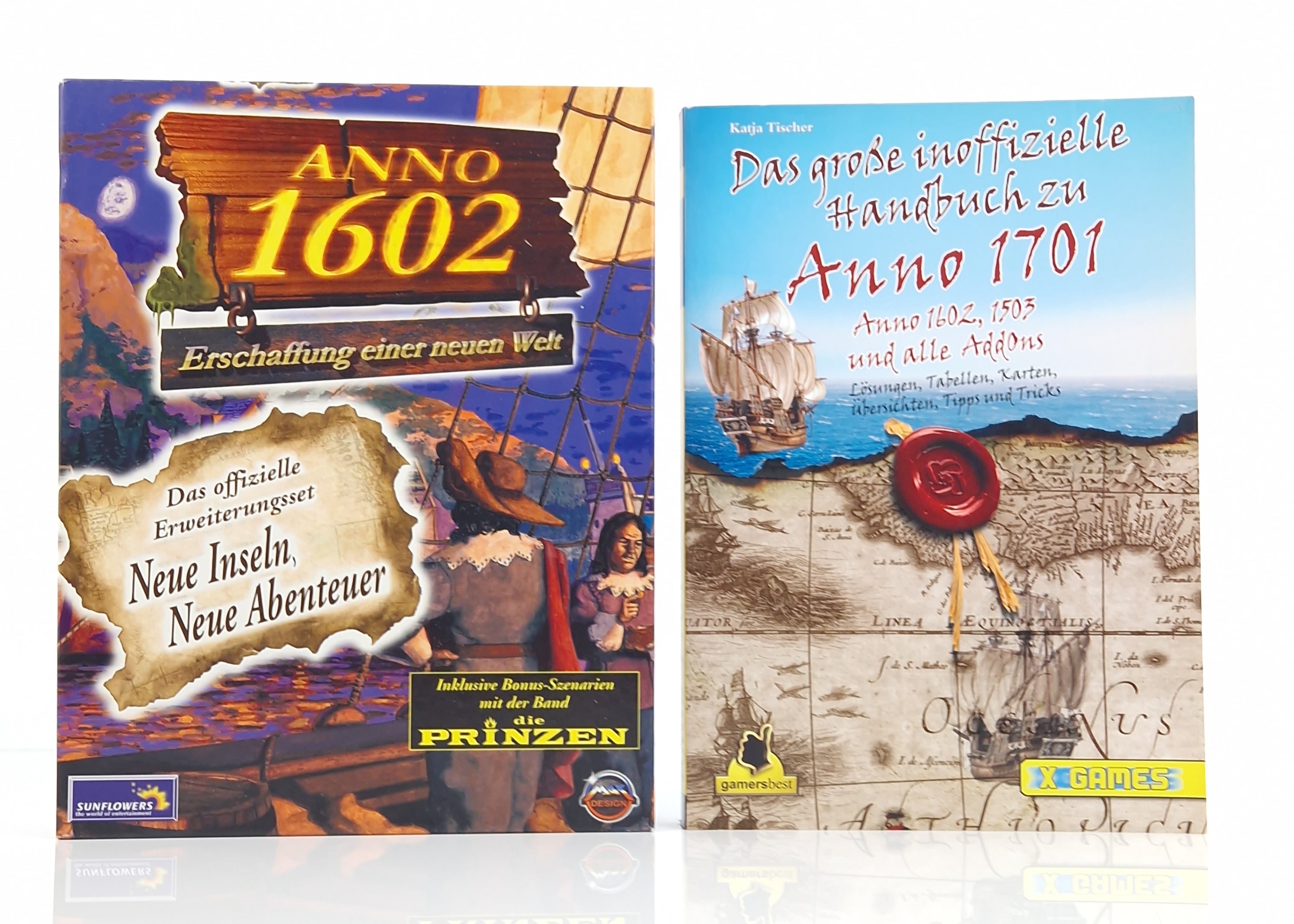 PC Spiel – ANNO 1602 Neue Inseln Handbuch CD ROM