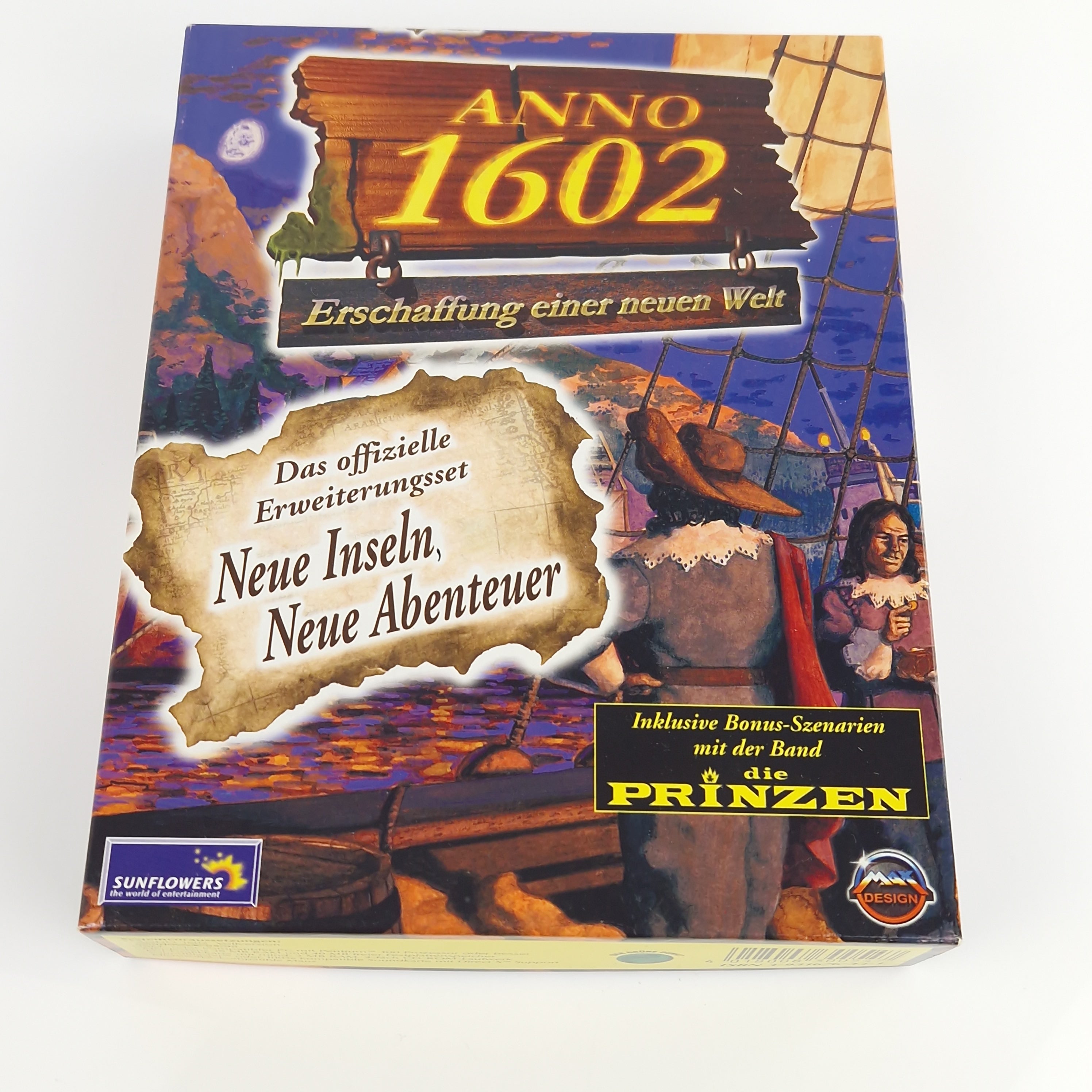 PC Spiel – ANNO 1602 Neue Inseln Handbuch CD ROM