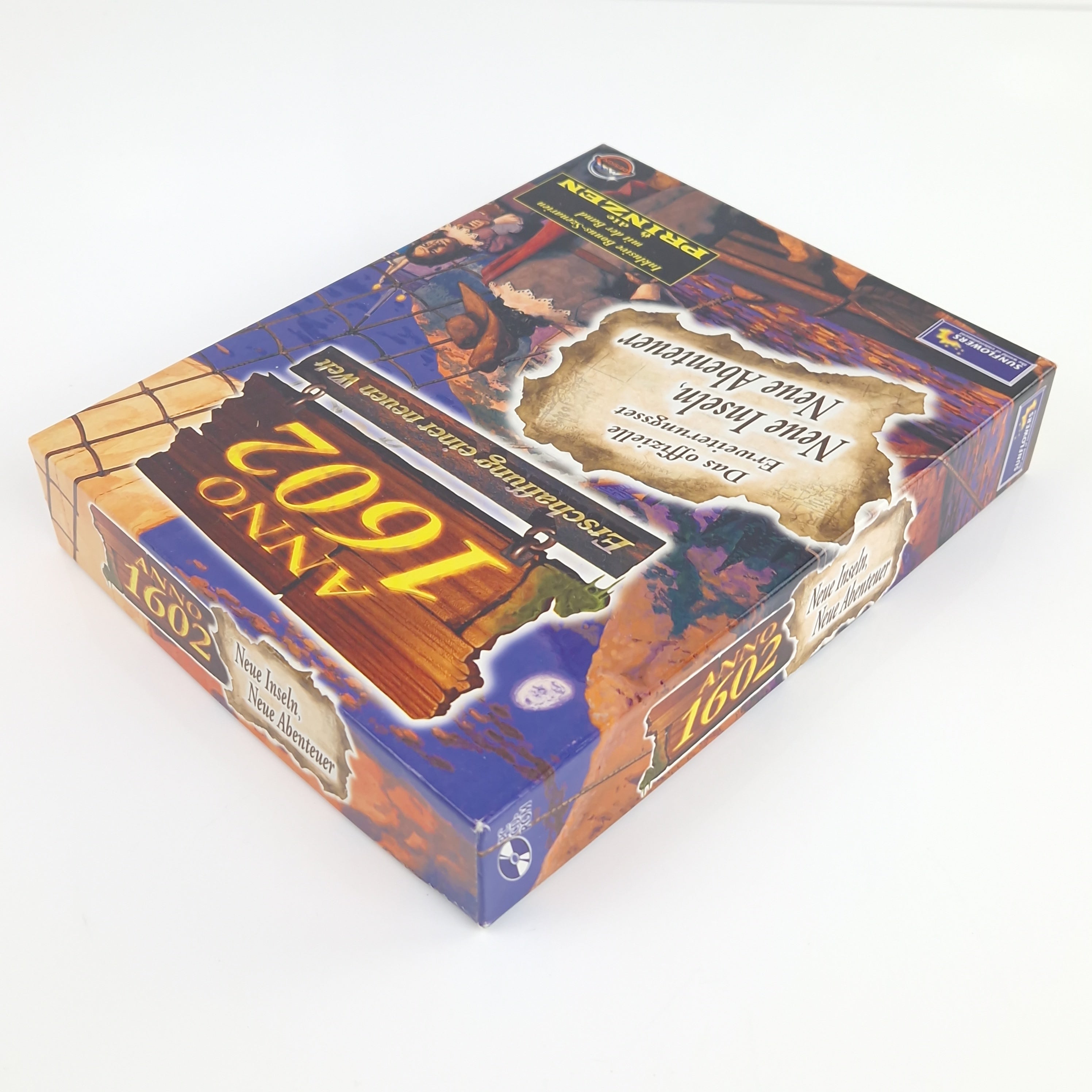 PC Spiel – ANNO 1602 Neue Inseln Handbuch CD ROM