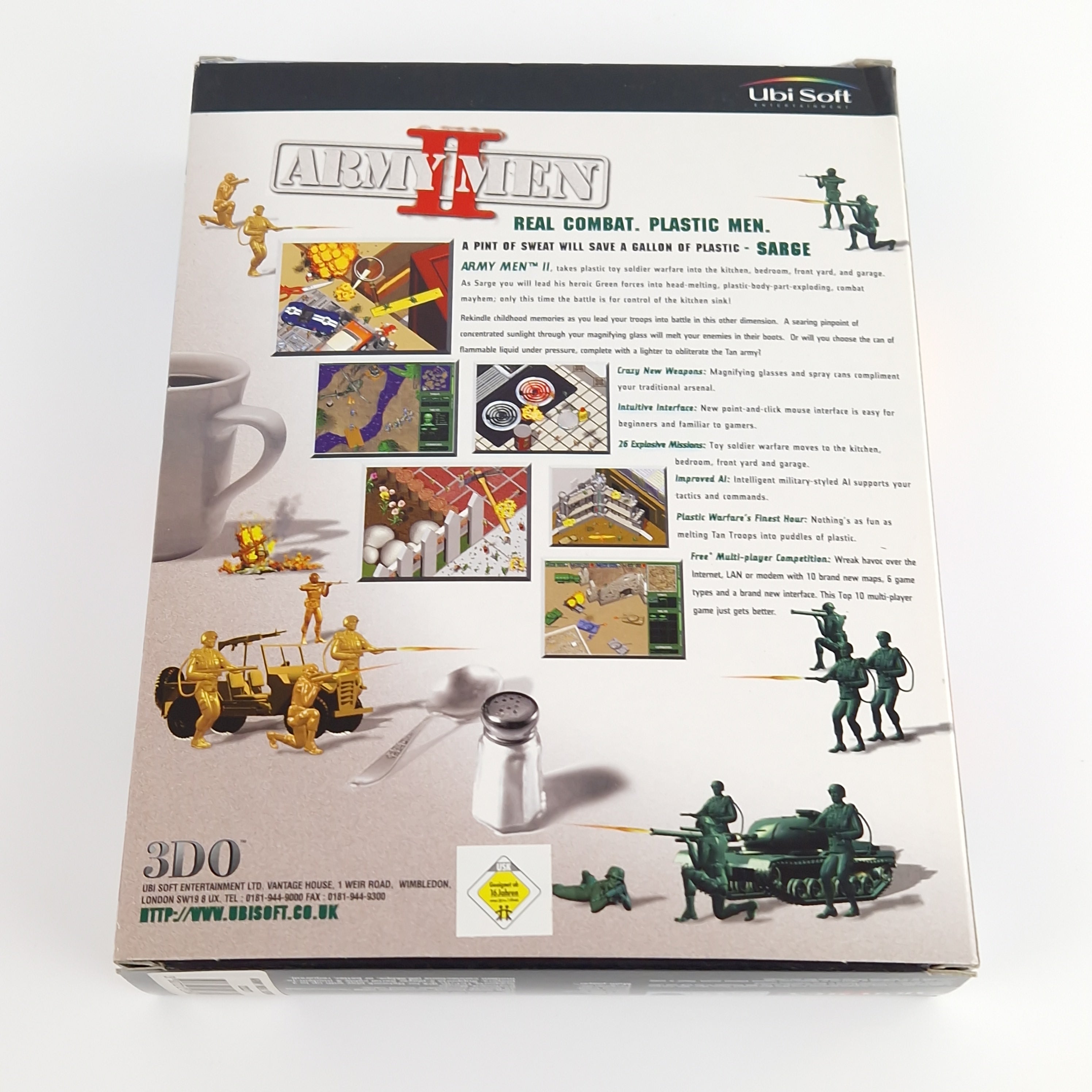 PC Spiel – Army Men II Big Box OVP PAL