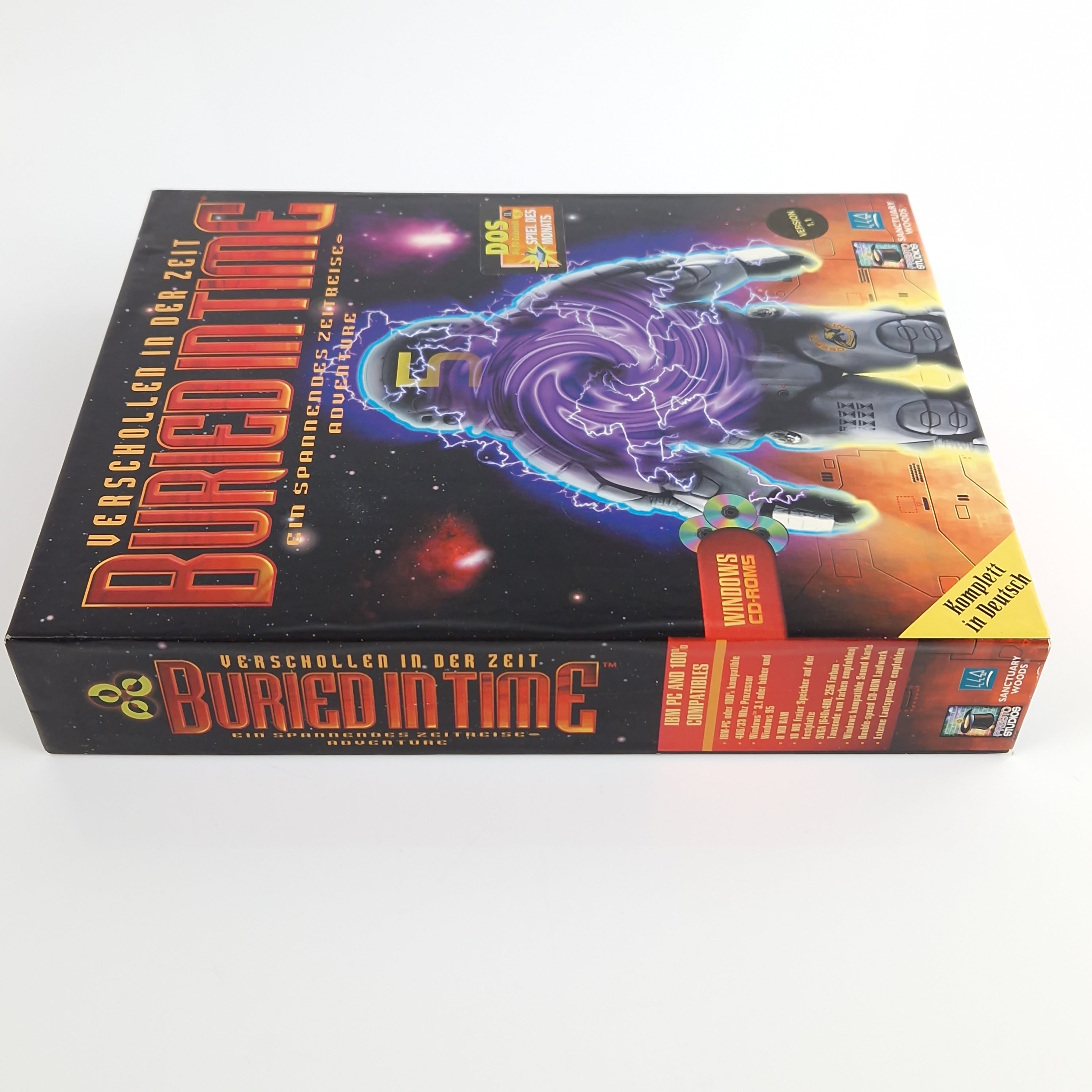 PC Spiel – Buried in Time Verschollen Big Box OVP PAL