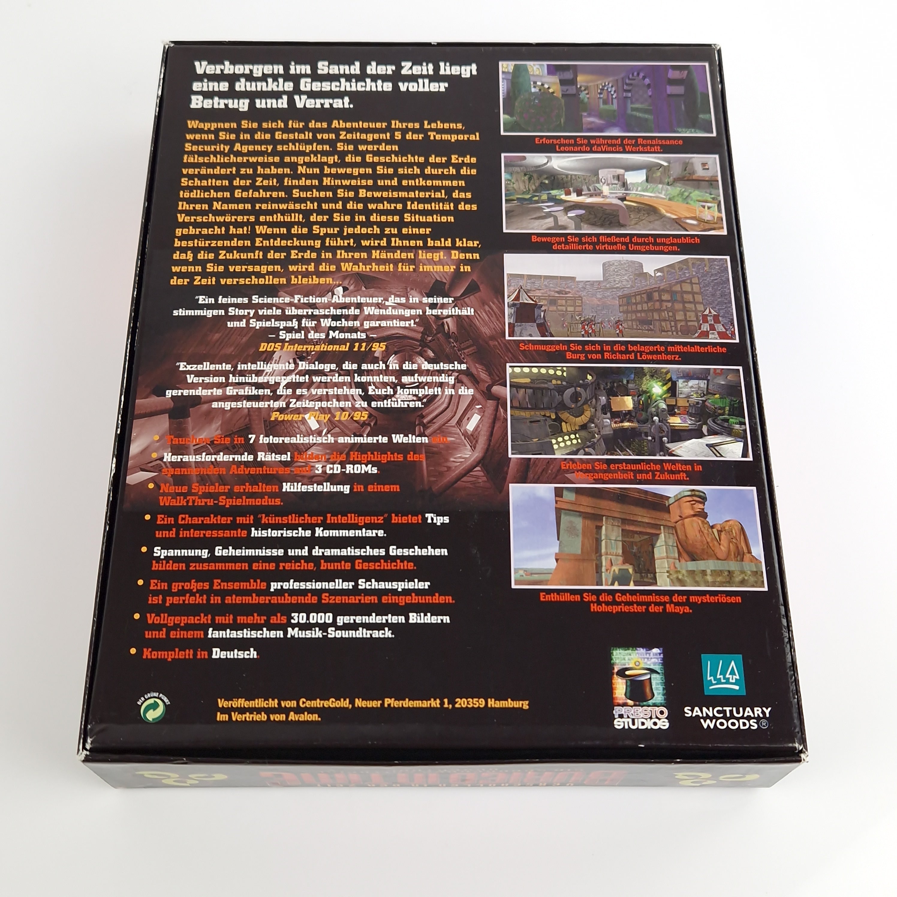 PC Spiel – Buried in Time Verschollen Big Box OVP PAL