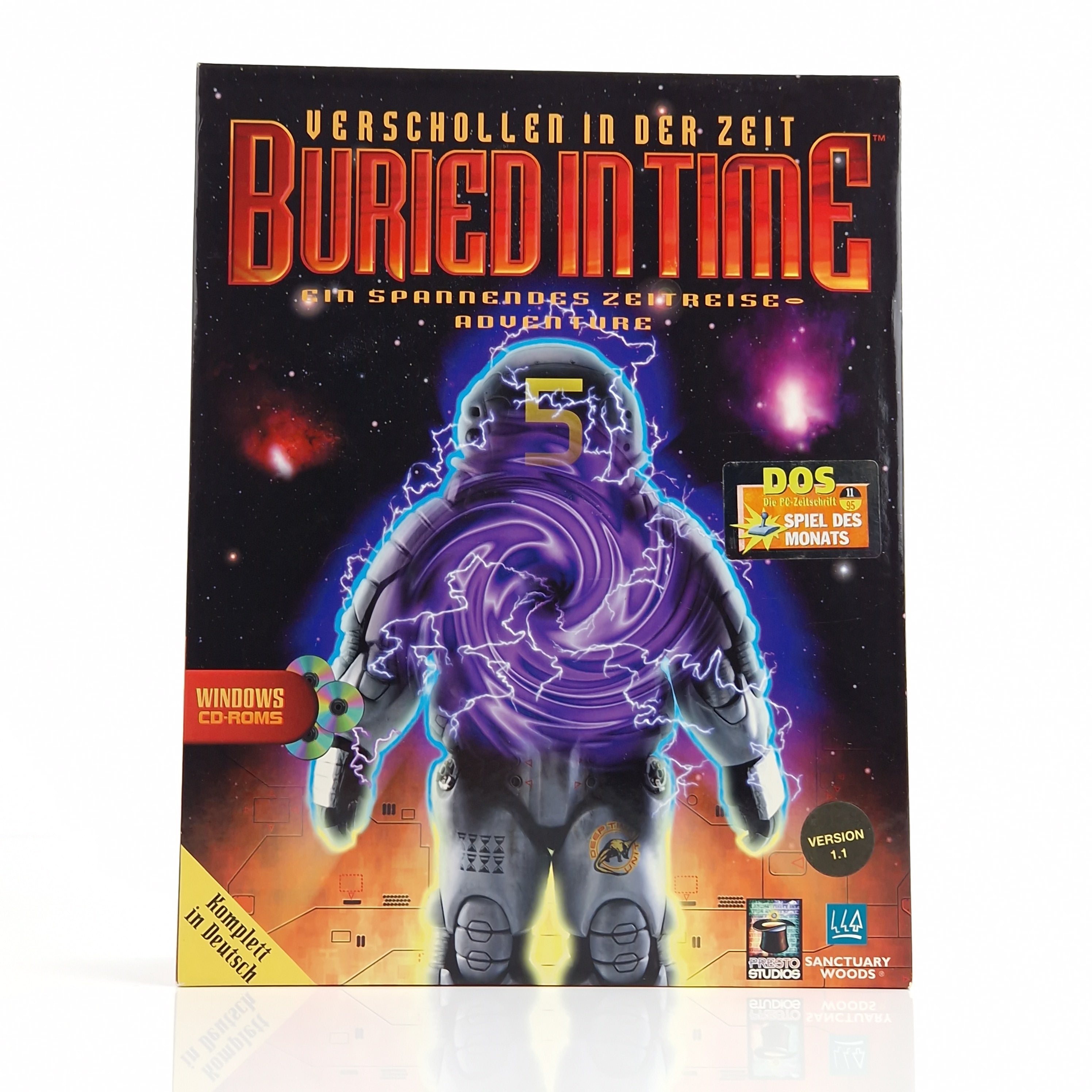 PC Spiel – Buried in Time Verschollen Big Box OVP PAL