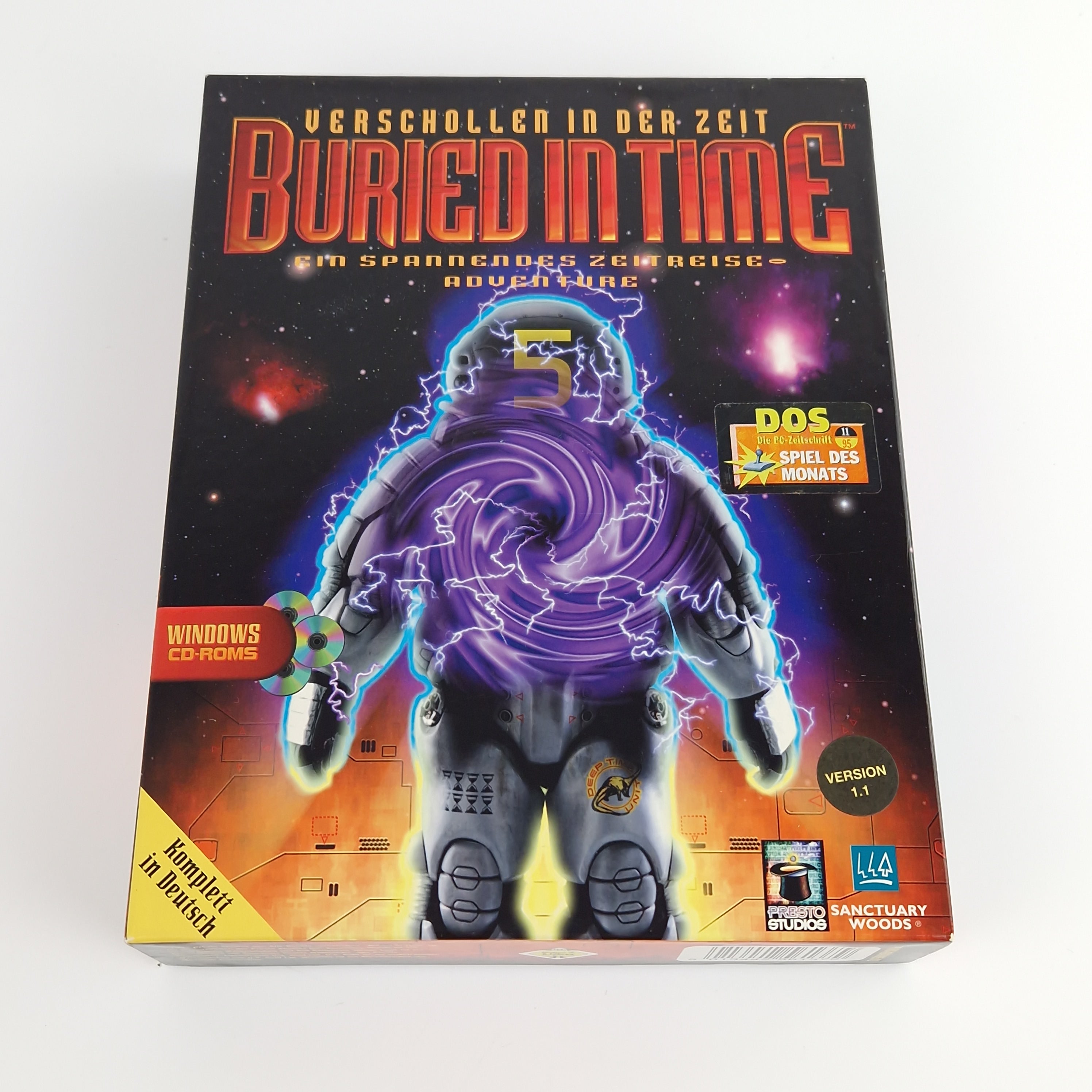 PC Spiel – Buried in Time Verschollen Big Box OVP PAL