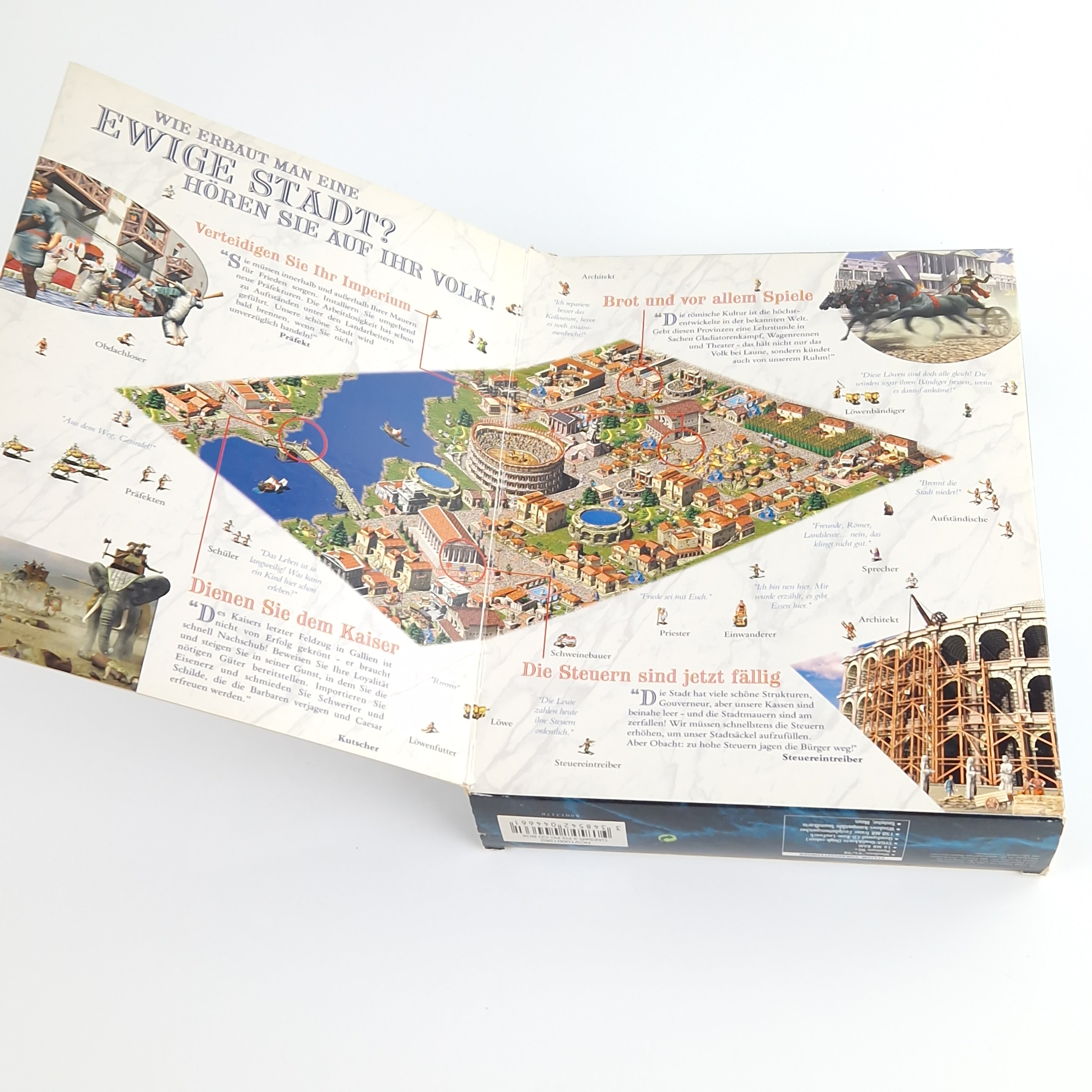 PC Spiel – Caesar III Big Box OVP PAL Eurobox