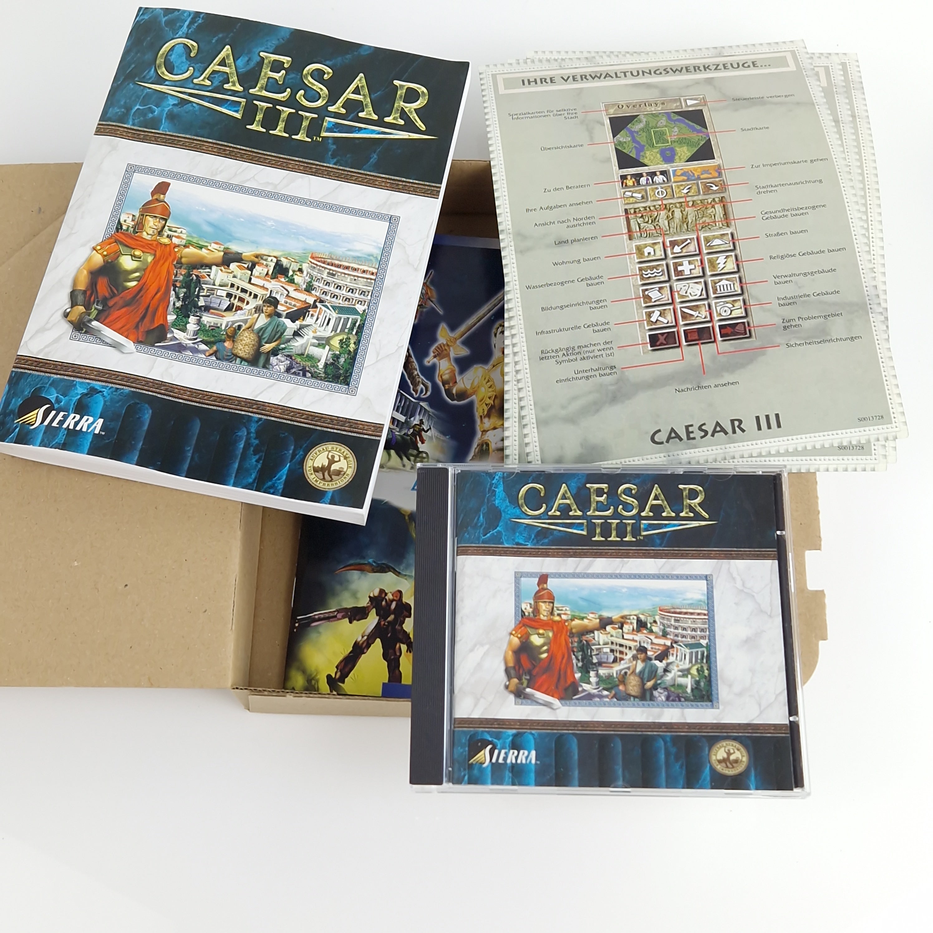 PC Spiel – Caesar III Big Box OVP PAL Eurobox