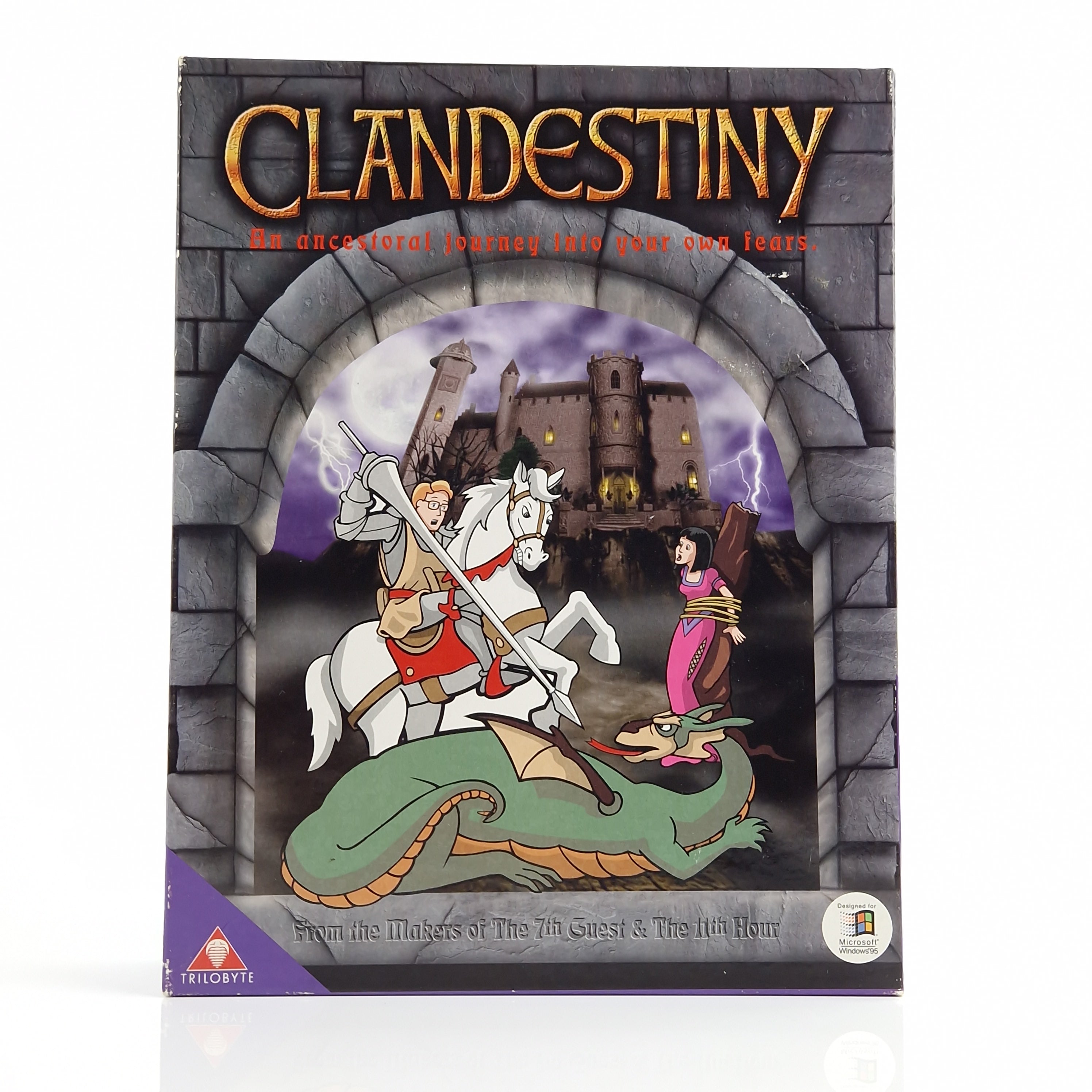 PC Spiel – Clandestiny Big Box OVP PAL nahezu neuwertig
