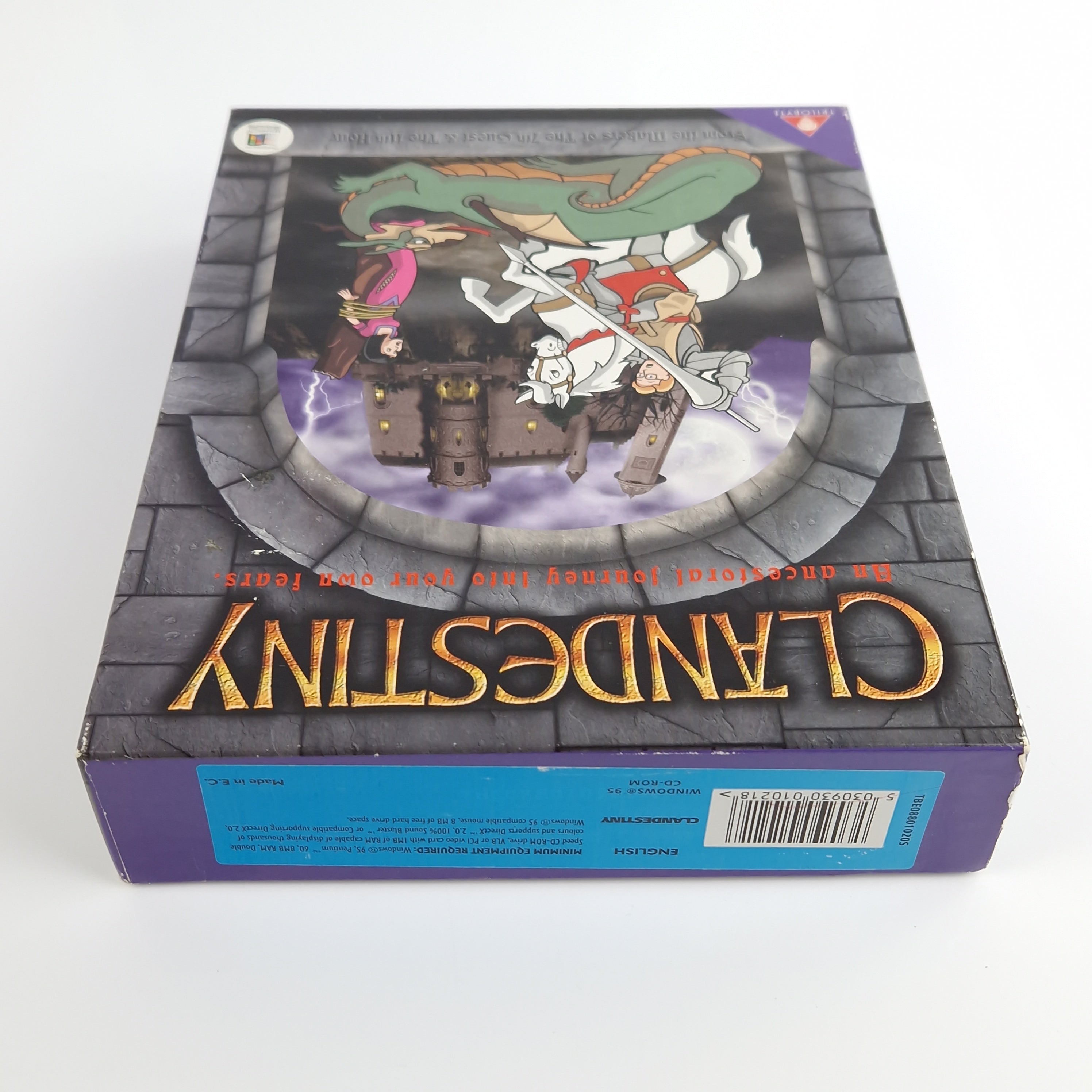 PC Spiel – Clandestiny Big Box OVP PAL nahezu neuwertig