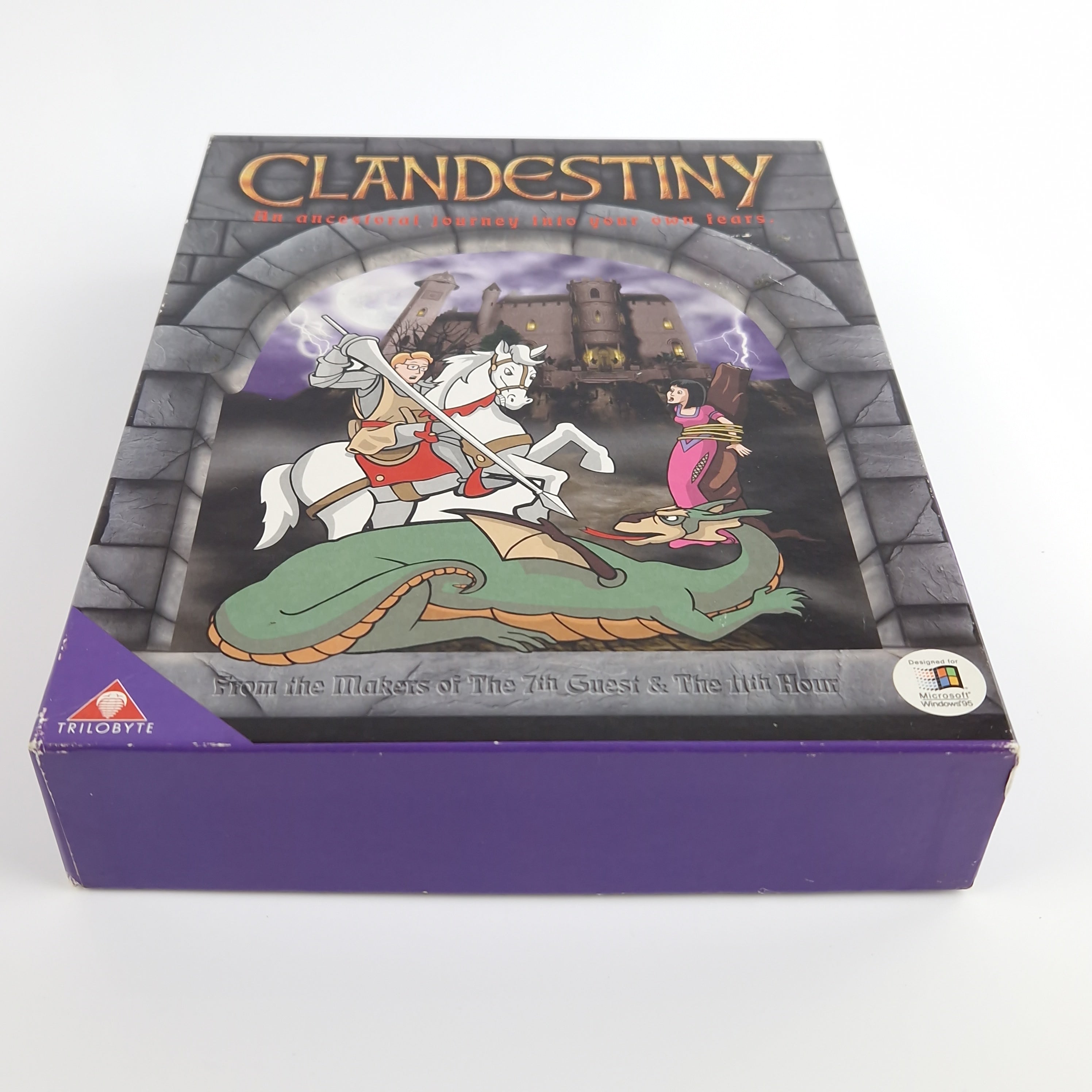 PC Spiel – Clandestiny Big Box OVP PAL nahezu neuwertig