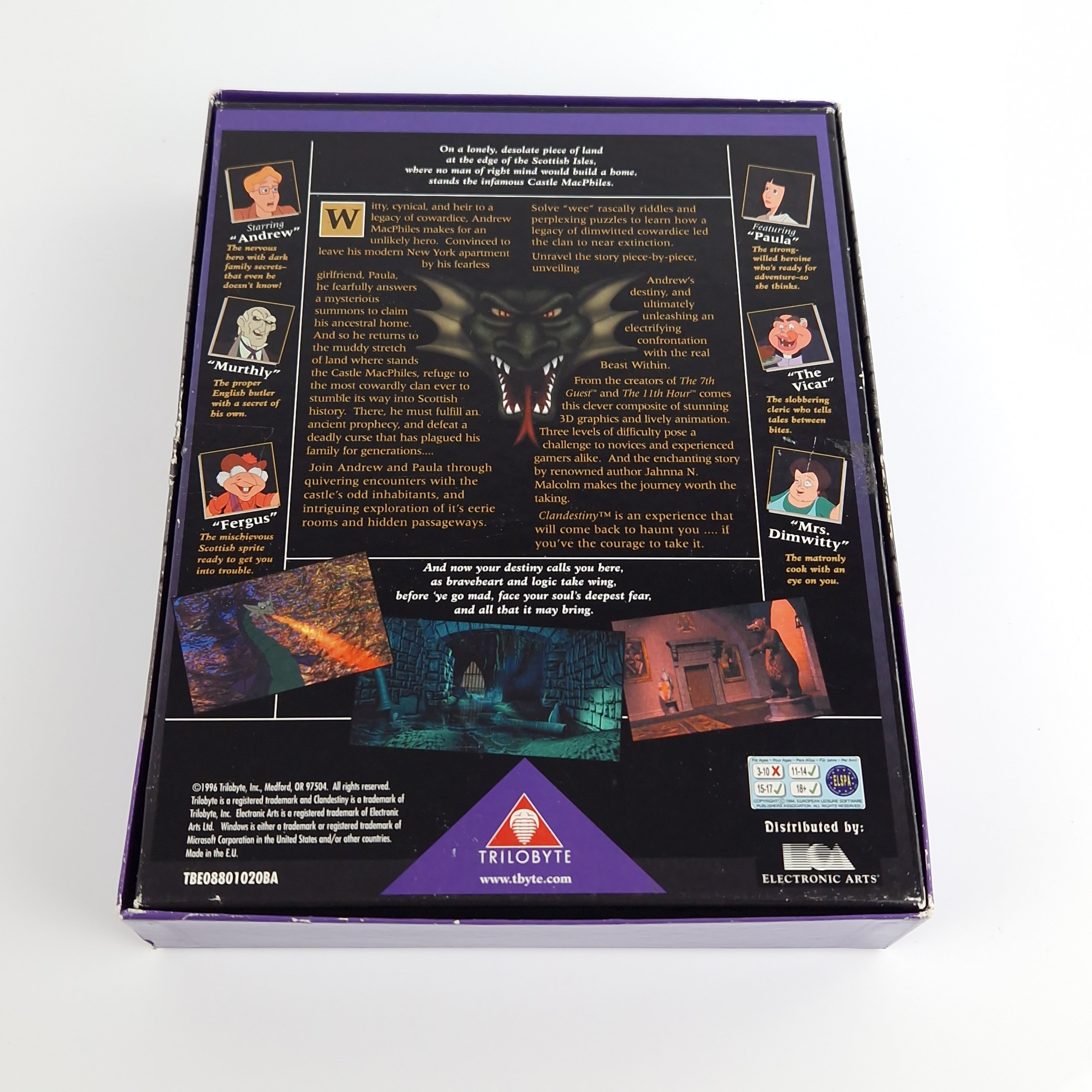 PC Spiel – Clandestiny Big Box OVP PAL nahezu neuwertig