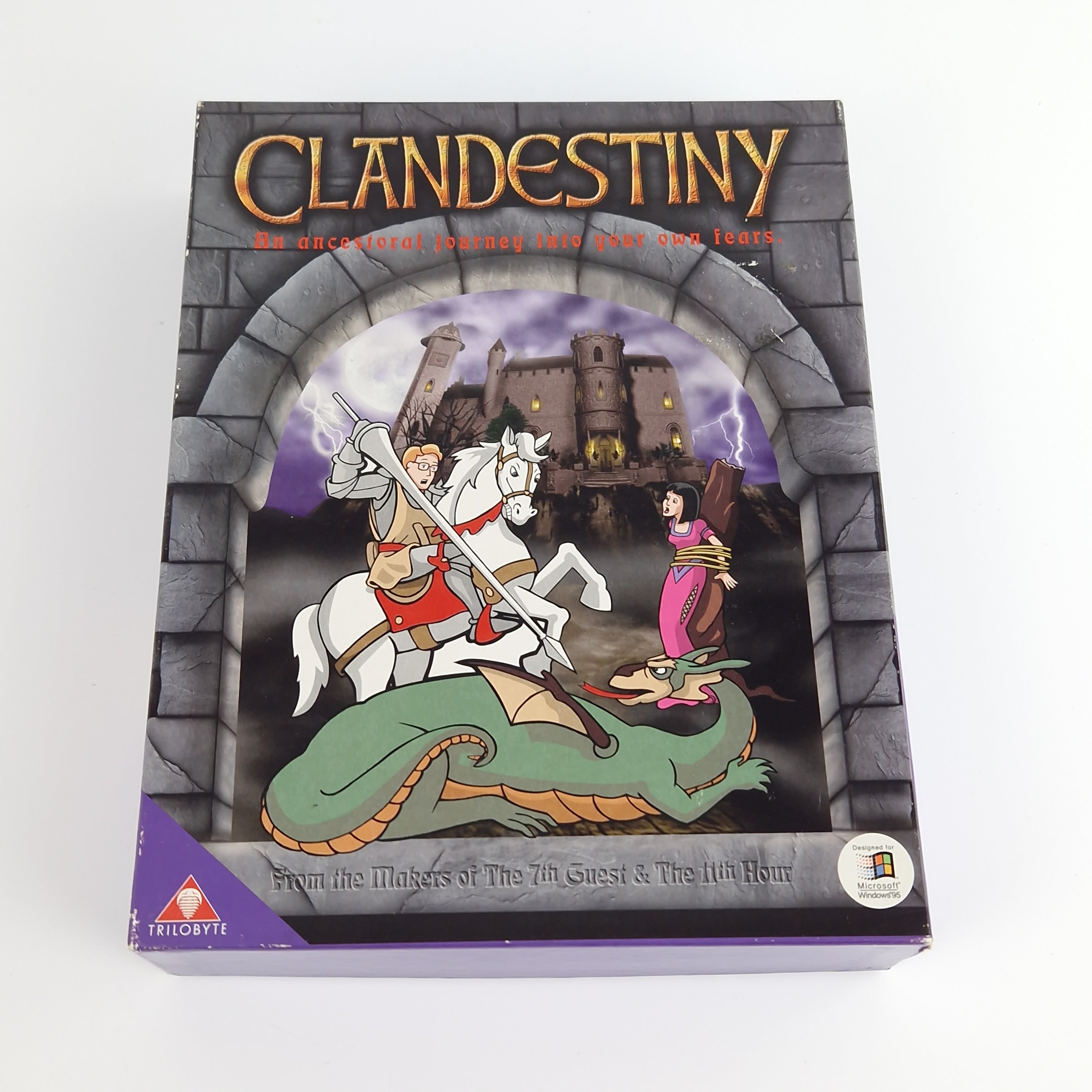 PC Spiel – Clandestiny Big Box OVP PAL nahezu neuwertig
