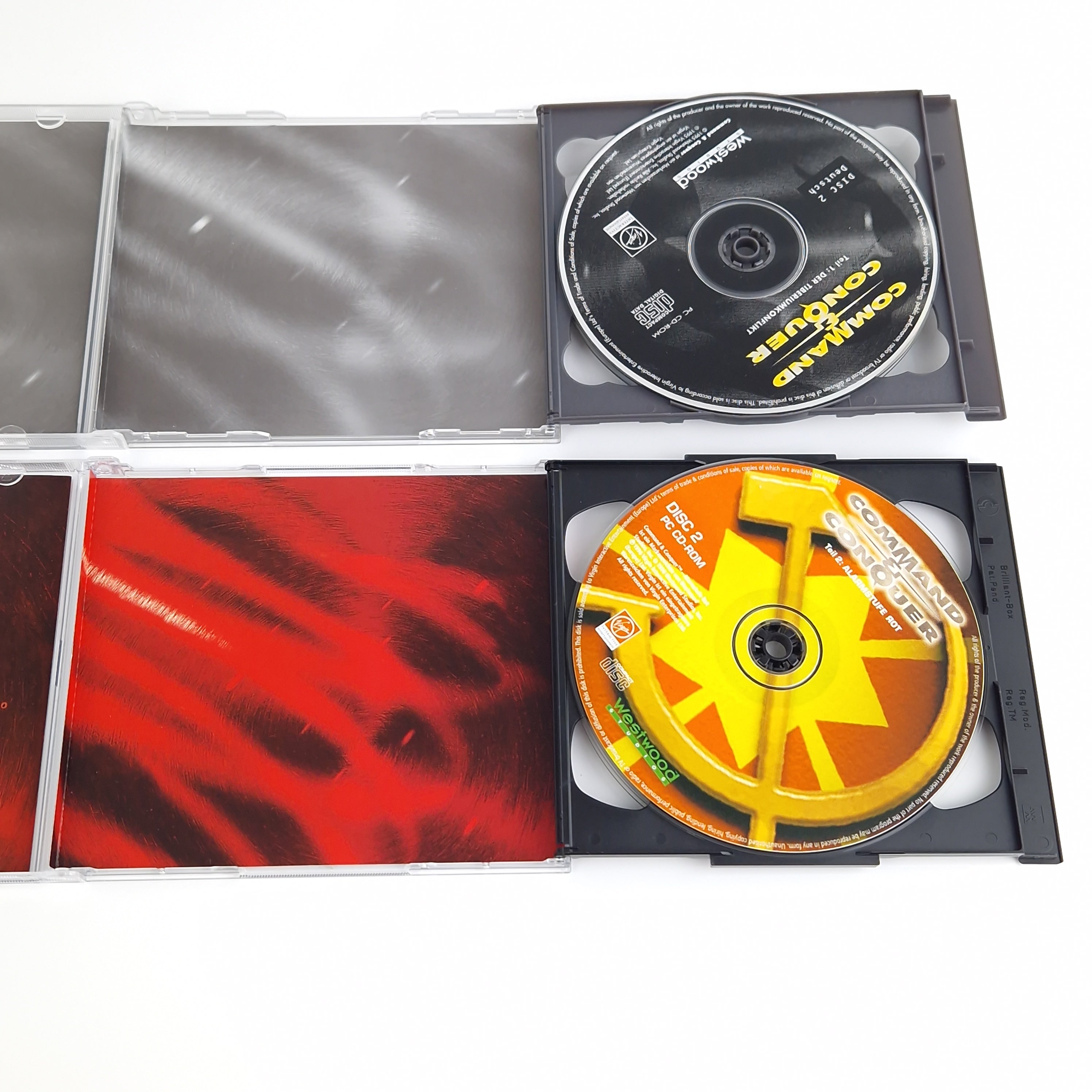 PC Spiel – Command & Conquer Teil 1 & 2 Big Box OVP PAL