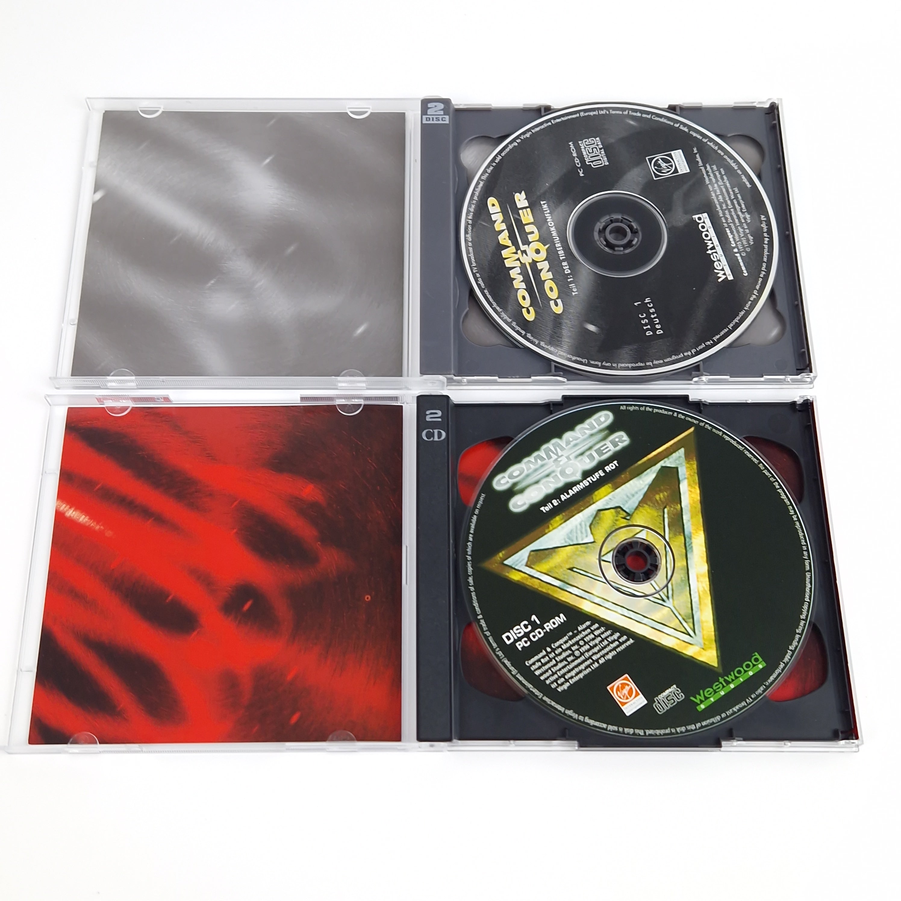 PC Spiel – Command & Conquer Teil 1 & 2 Big Box OVP PAL