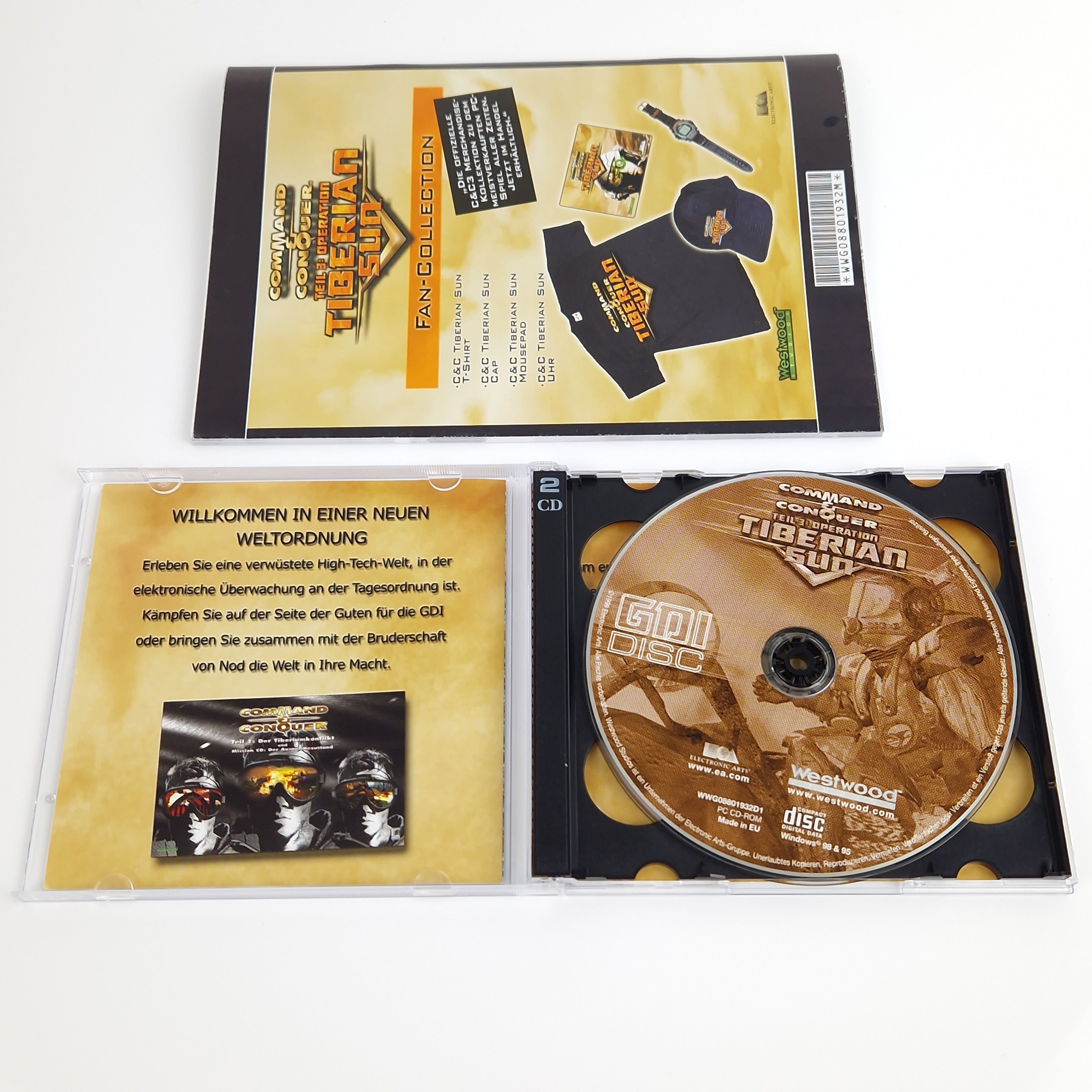 PC Spiel – Command & Conquer Teil 3 Operation Tiberian Sun OVP