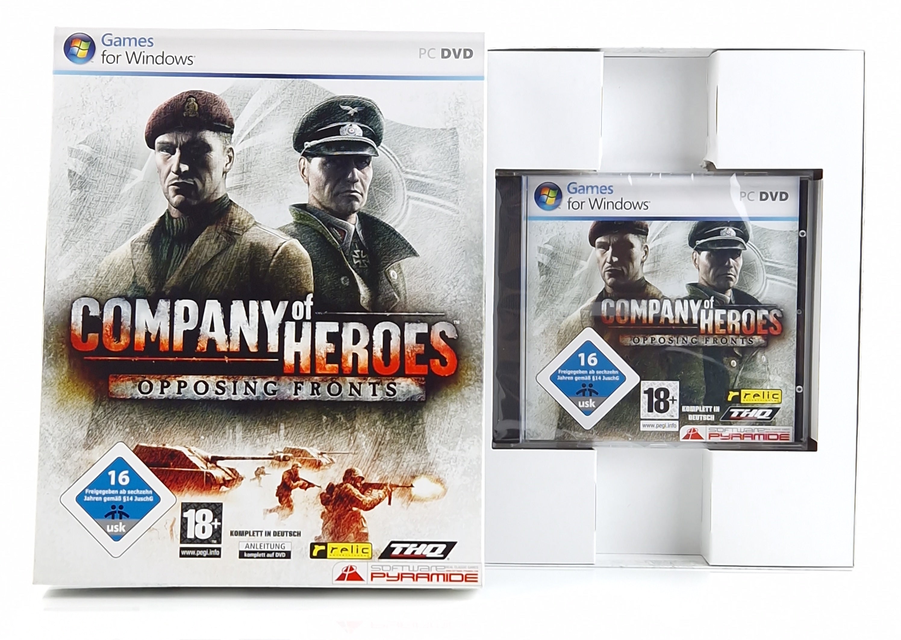 PC Spiel – Company of Heroes Opposing Fronts Big Box OVP