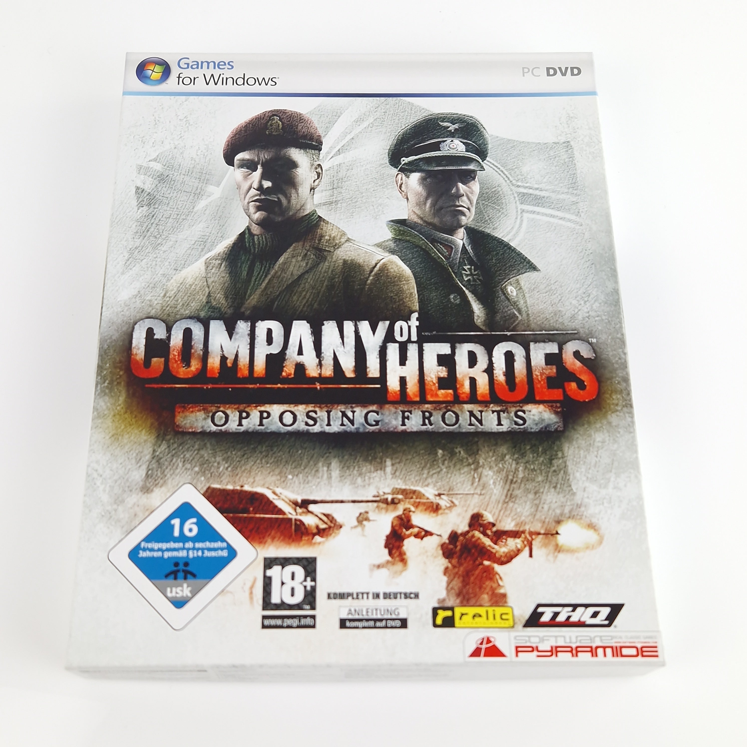 PC Spiel – Company of Heroes Opposing Fronts Big Box OVP