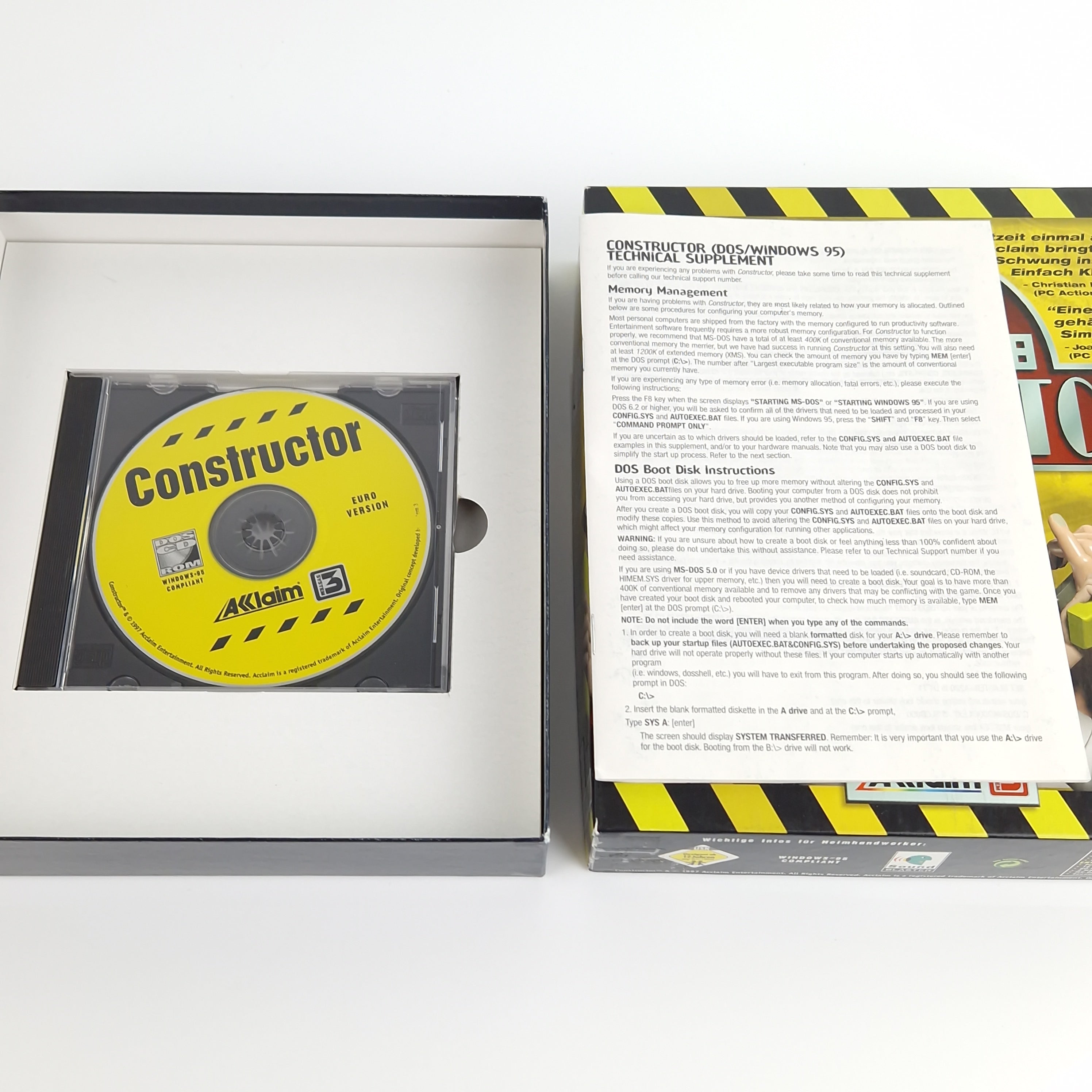 PC Spiel – Constructor Big Box OVP nahezu neuwertig PAL