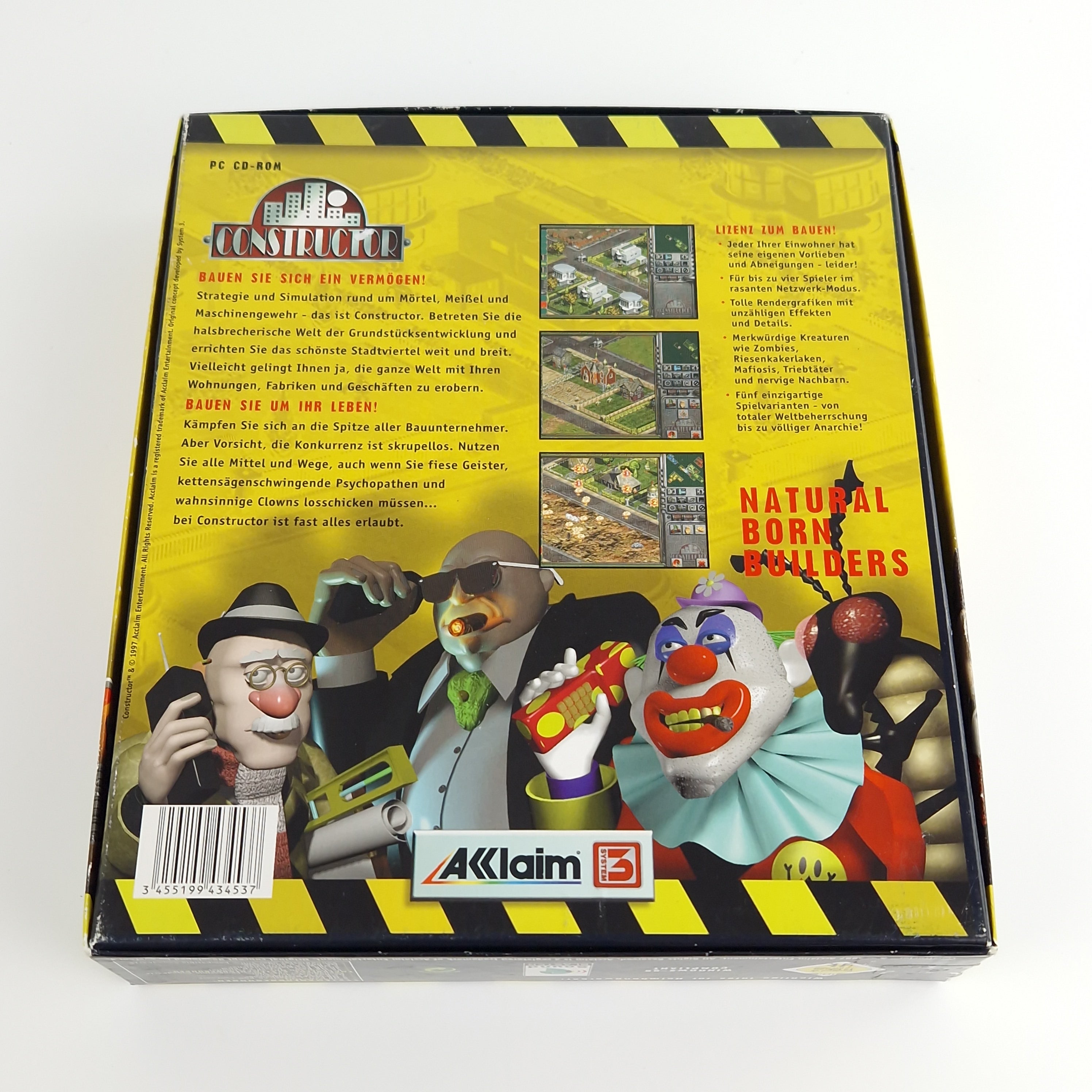 PC Spiel – Constructor Big Box OVP nahezu neuwertig PAL