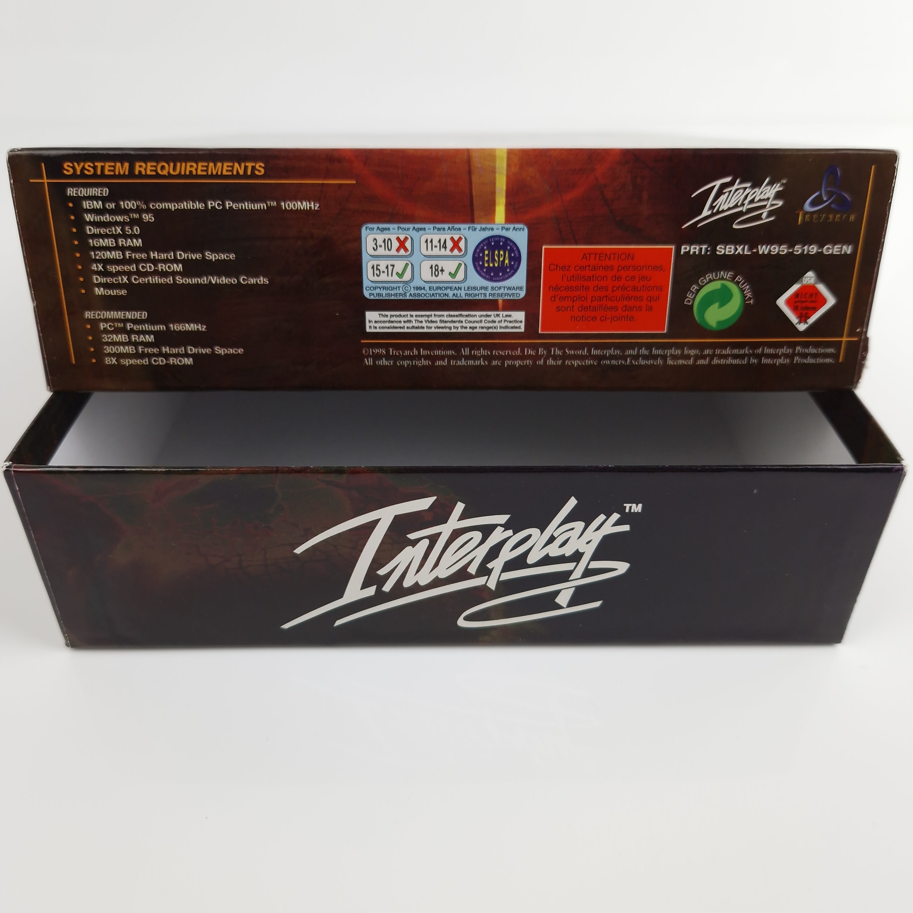 PC Spiel – Die By the Sword (OVP PAL USK18)