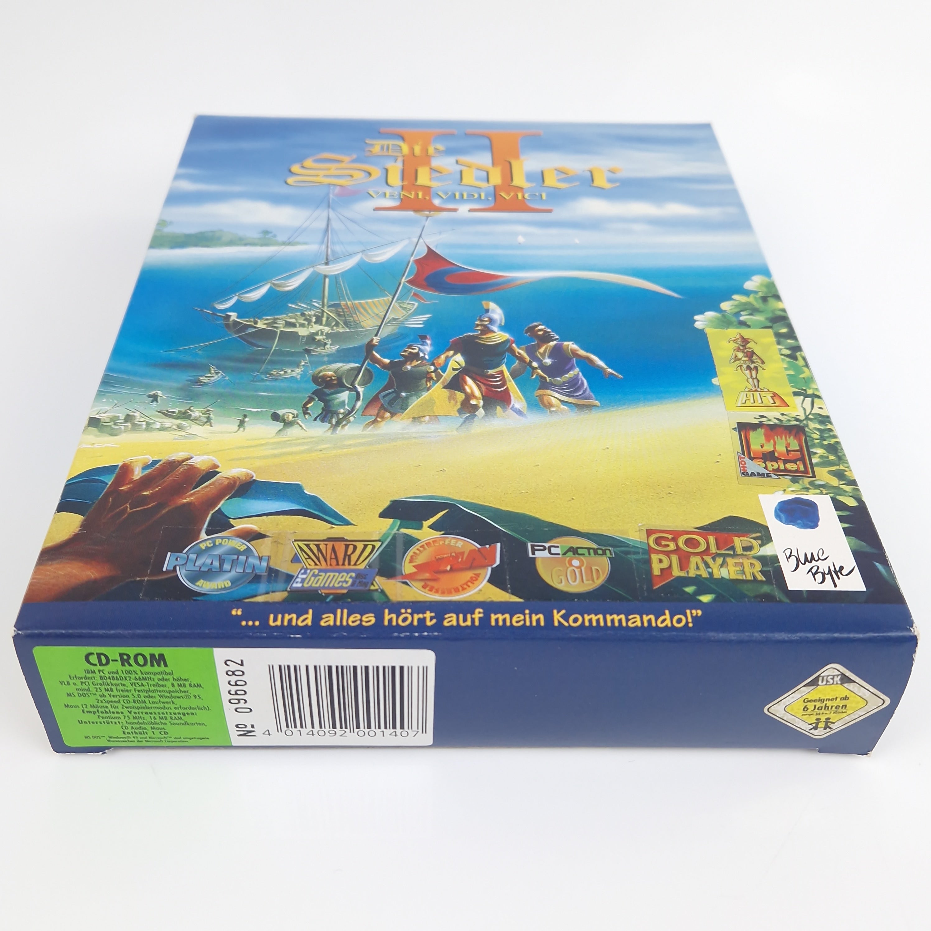 PC Spiel – Die Siedler II Veni Vidi Vici Big Box OVP