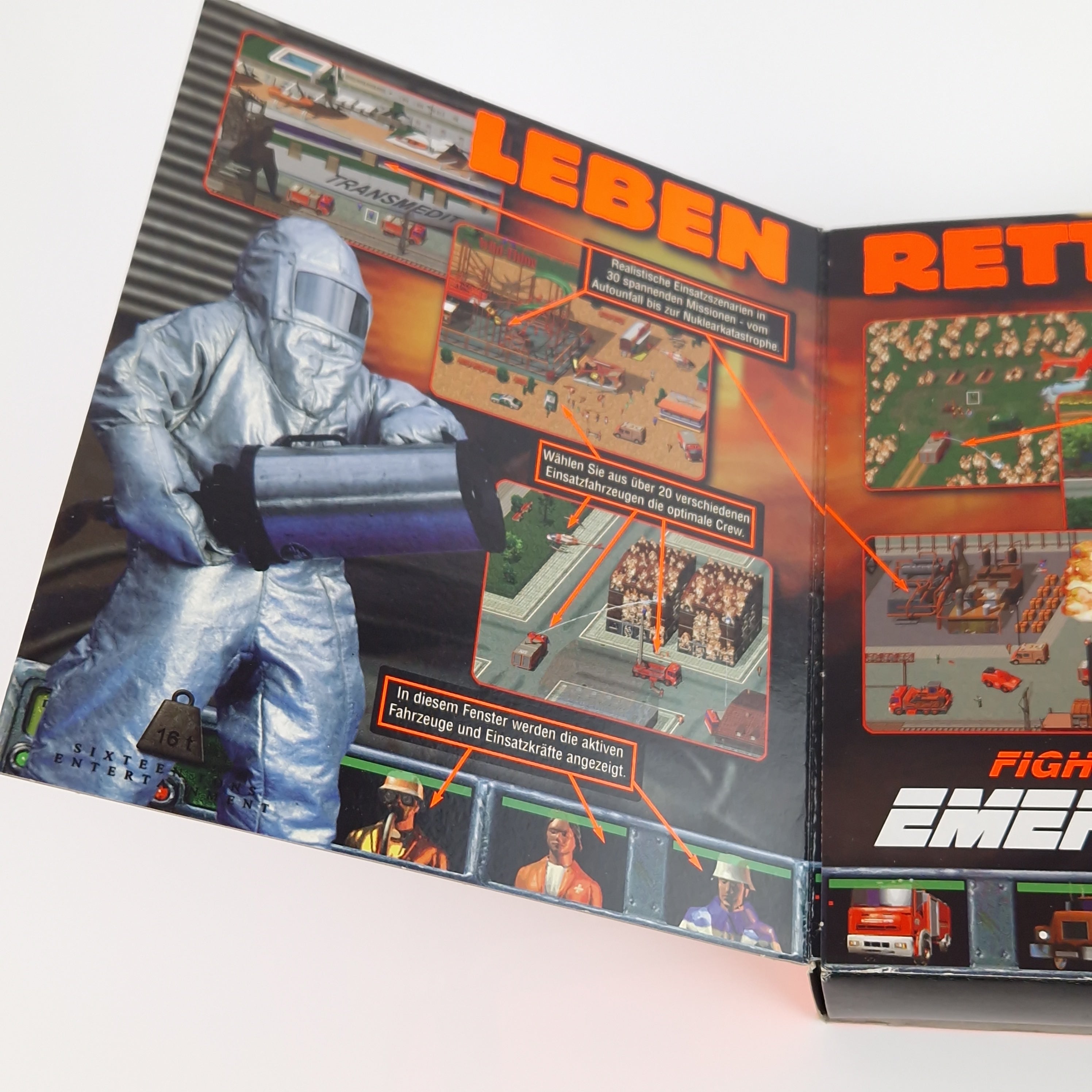 PC Spiel – Emergency Fighters for Life Big Box OVP PAL