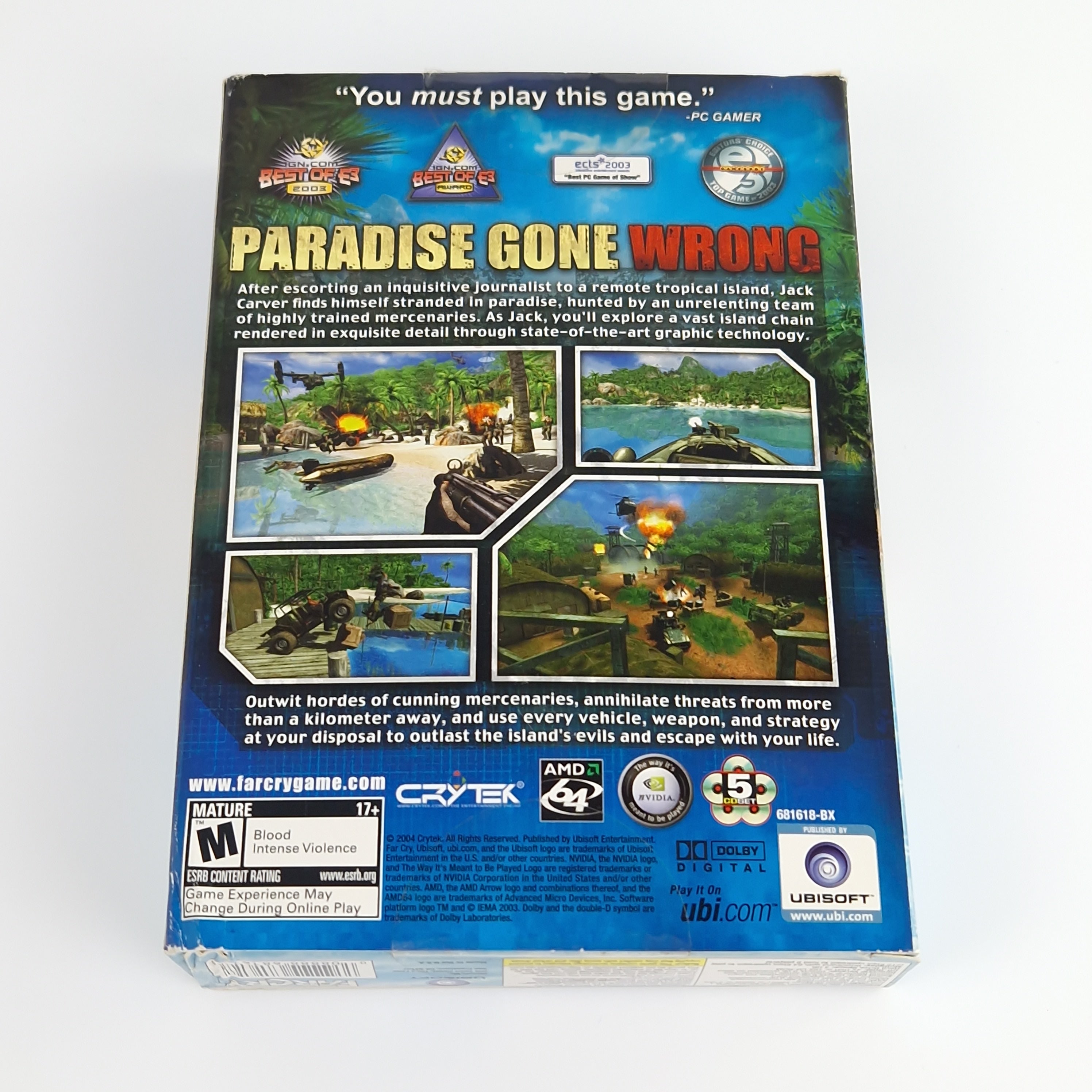 PC Spiel – FarCry Big Box OVP NTSC-U/C USA