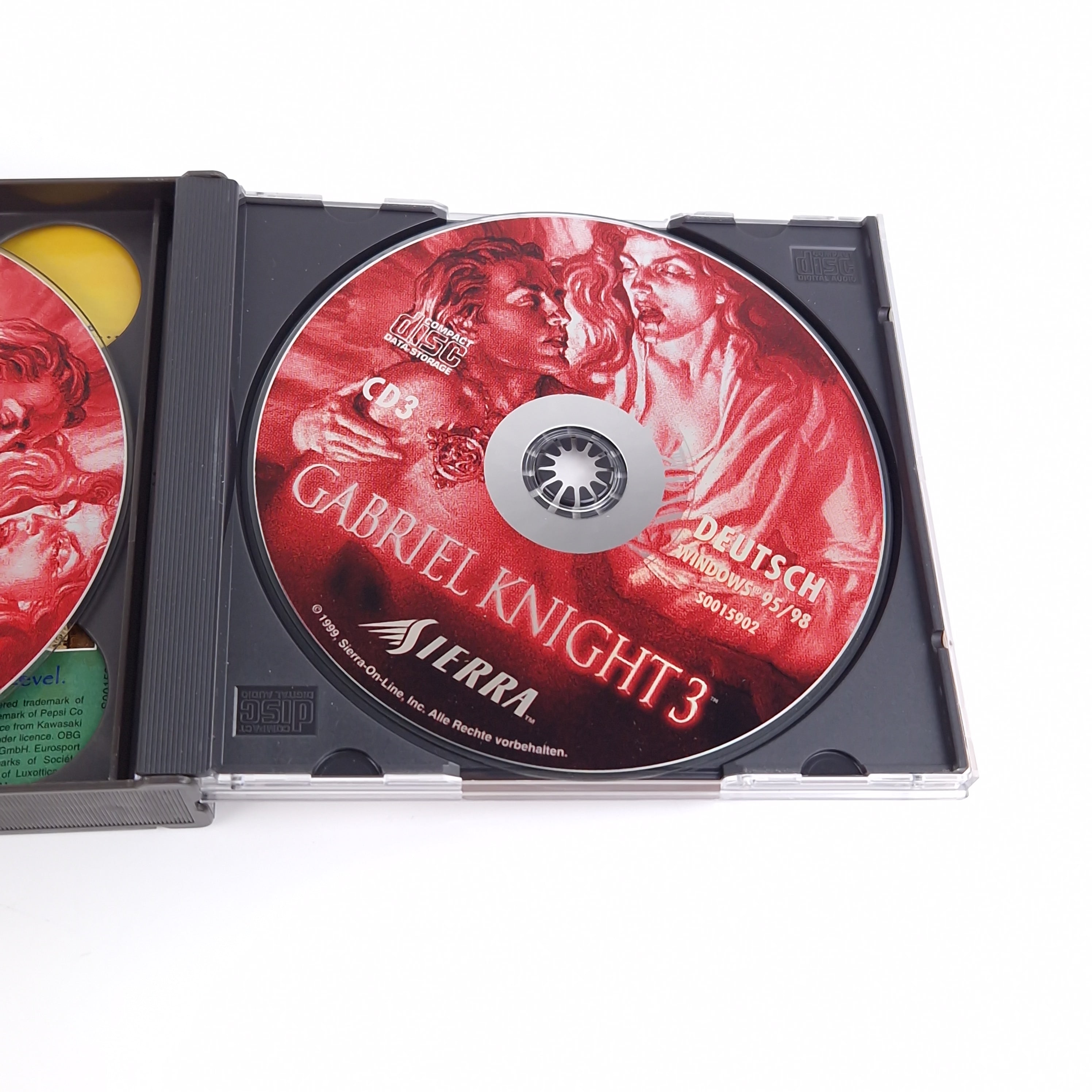 PC Spiel – Gabriel Knight 3 Double Case nahezu neuwertig